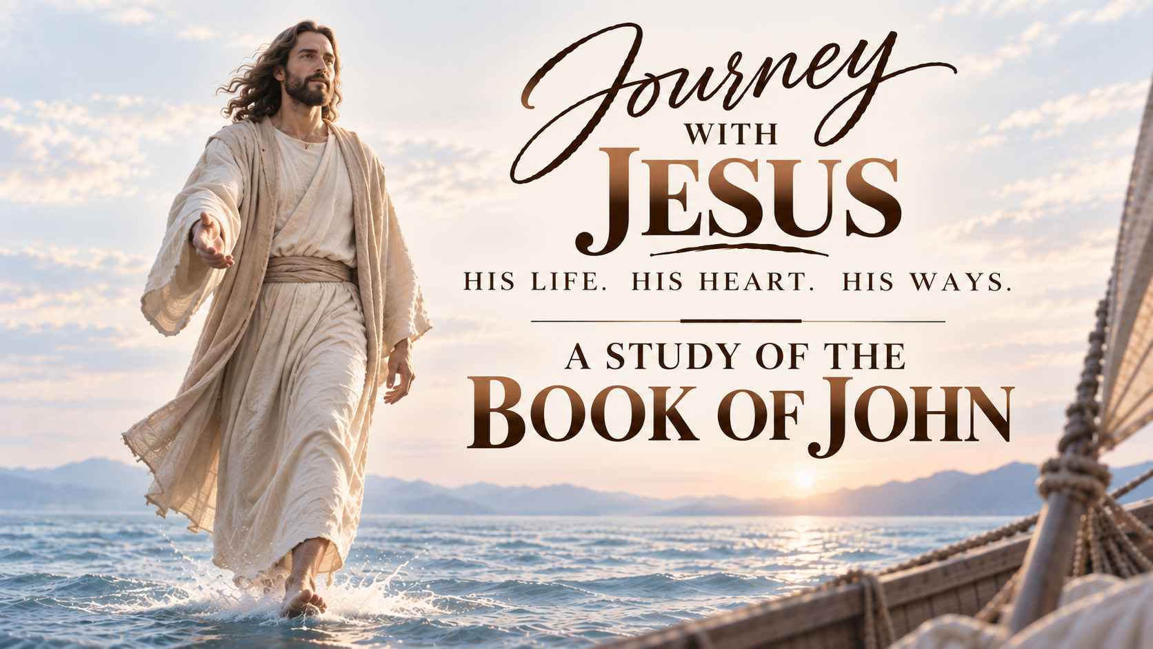 “Journey with Jesus” — Group Bible Study — Through the Book of John 