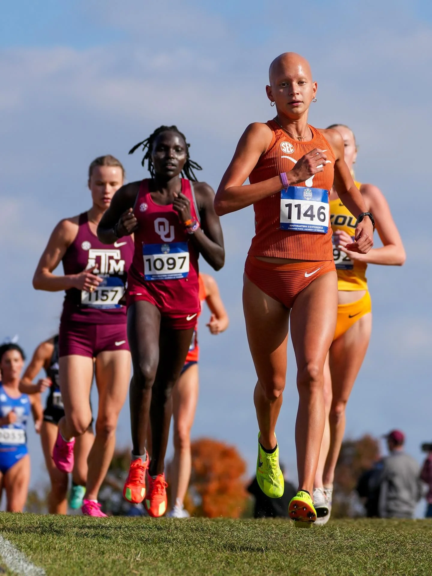 The Texas Longhorns competed in the 2025 SEC Cross Country Championships on Friday, October 31.