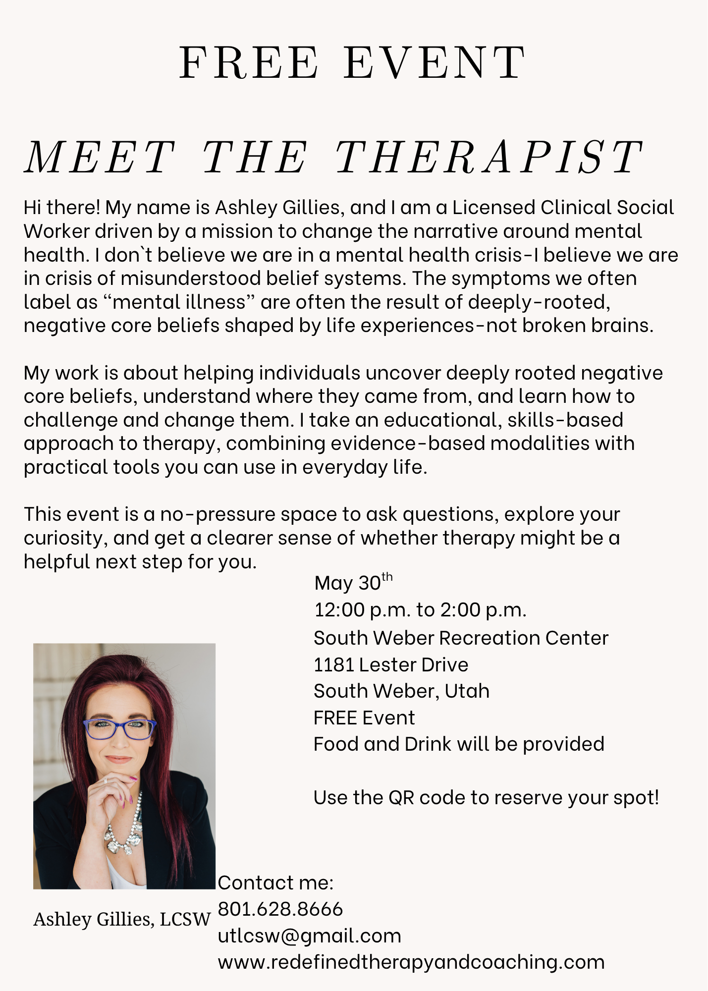 Meet the Therapist FREE Event