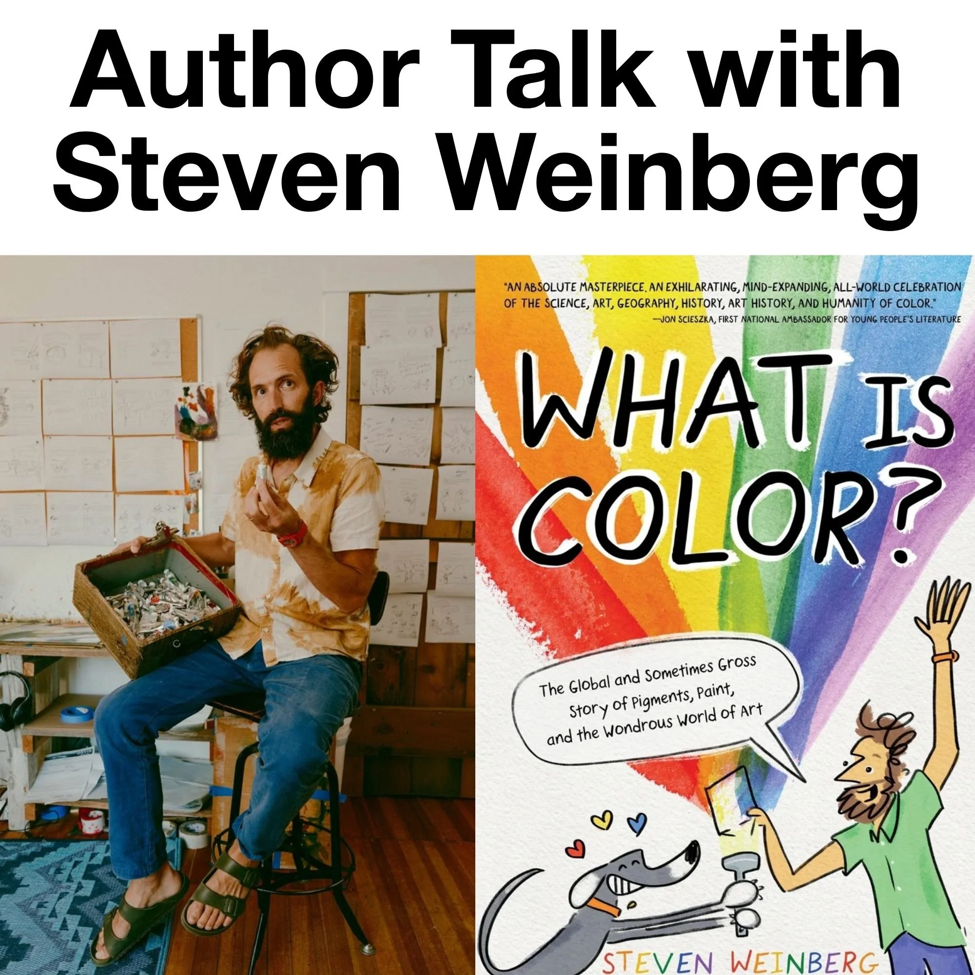 Author Talk with Steven Weinberg