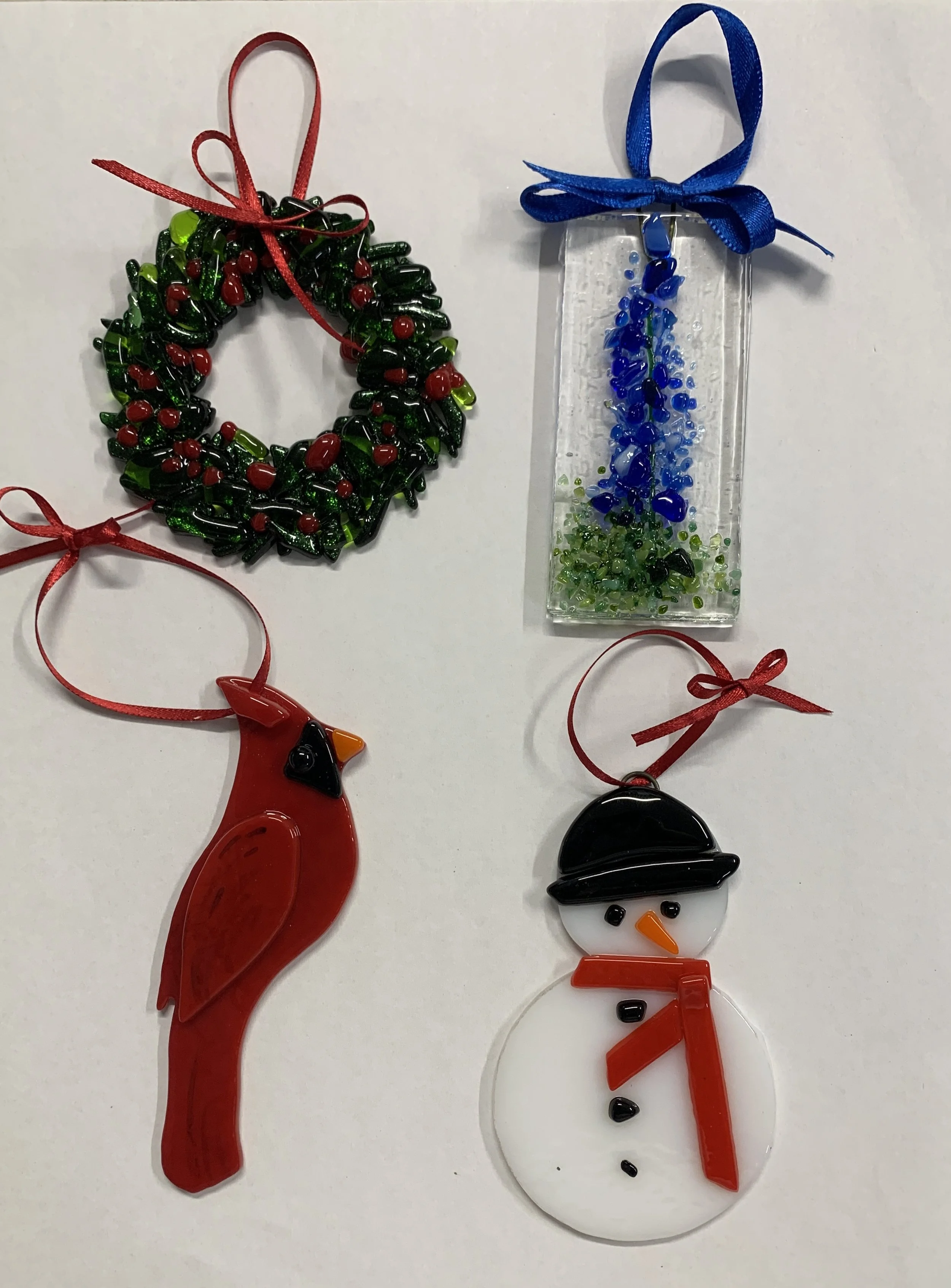 Fused Glass Workshop: Christmas Ornaments