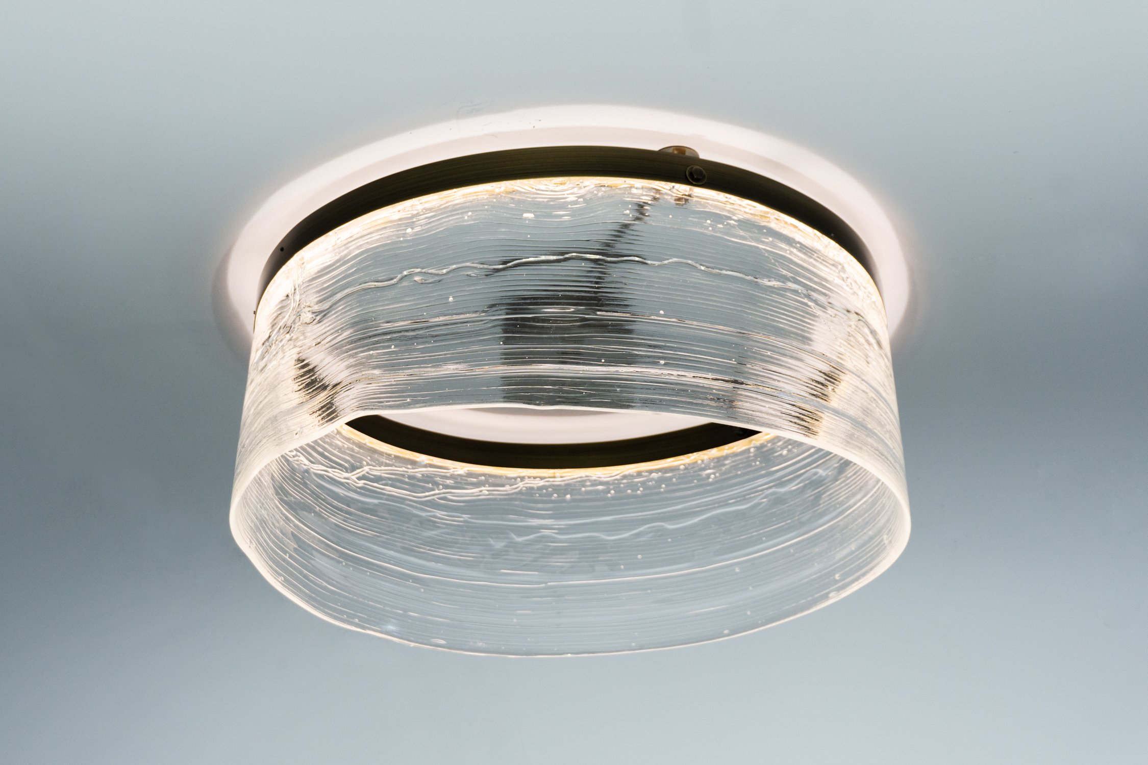 24" Surface Skylon Antique Brass