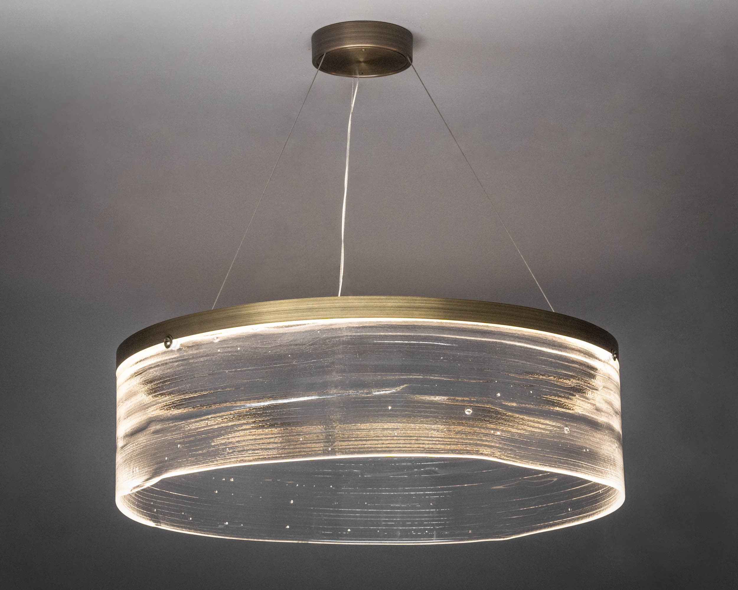 30" Skylon Antique Brush Brass