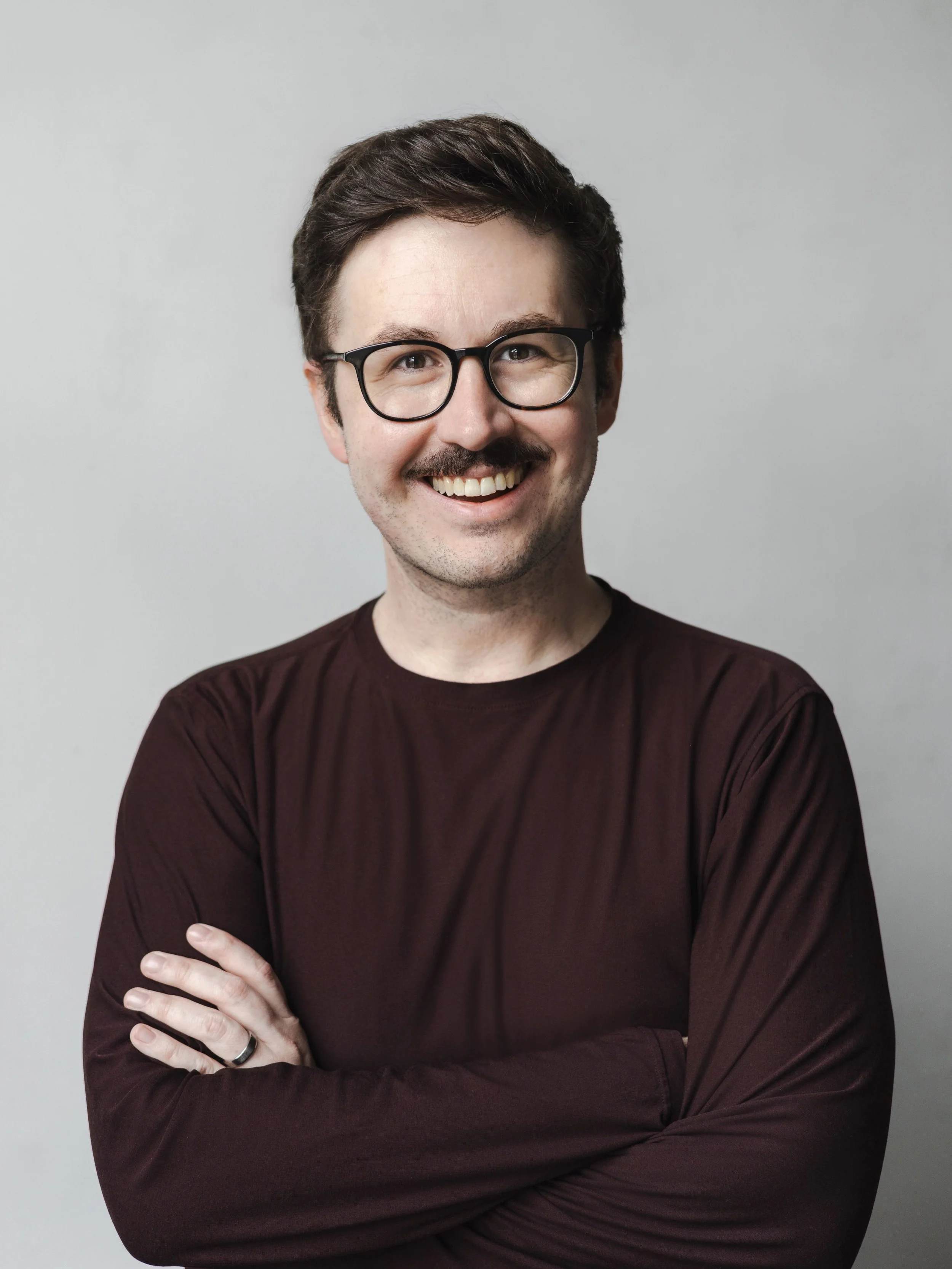 a few fun mustach&egrave;d headshots by 📸 @torywilliams !