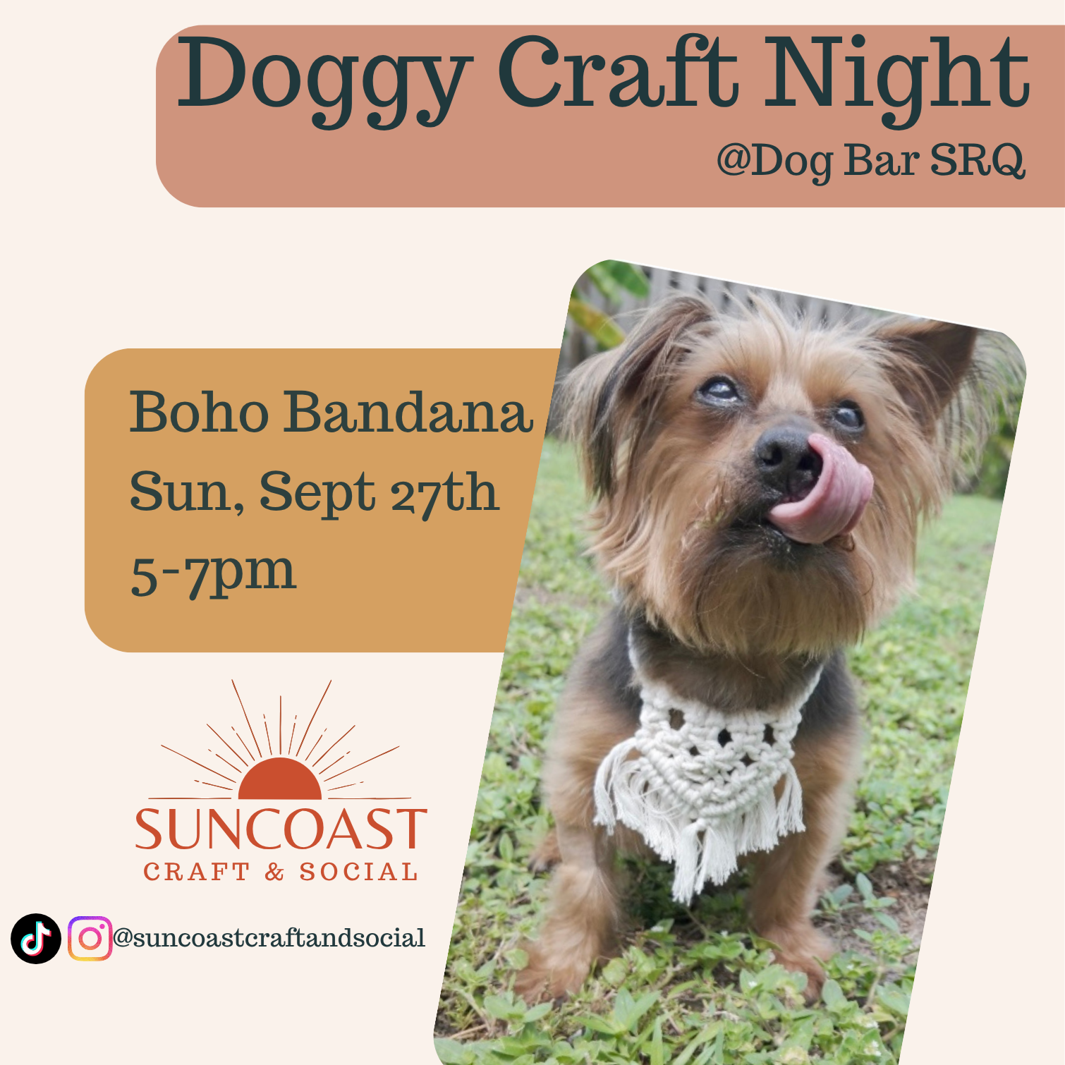 Doggy Craft Night @Dog Bar SRQ