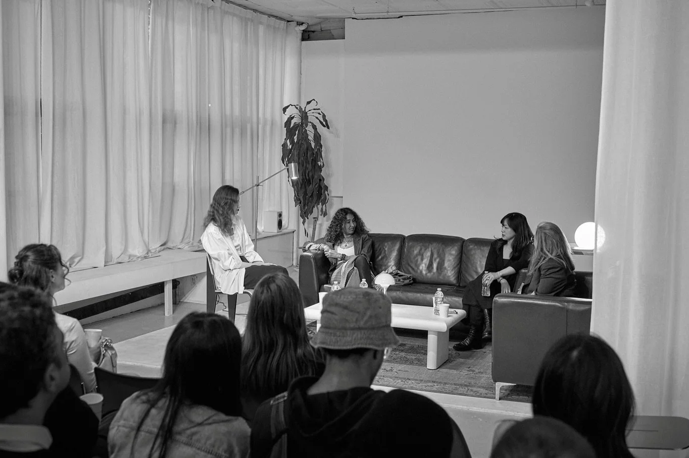 Thank you to everyone who joined us for the very first edition of The White Loft Talk Series curated by @roxannedoucet &mdash; and a special thank you to our incredible guests @suneetalove , @millymcai, and @ohohcournoyer for such an insightful conve