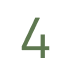 Number 4 in green