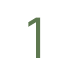 Number 1 in green