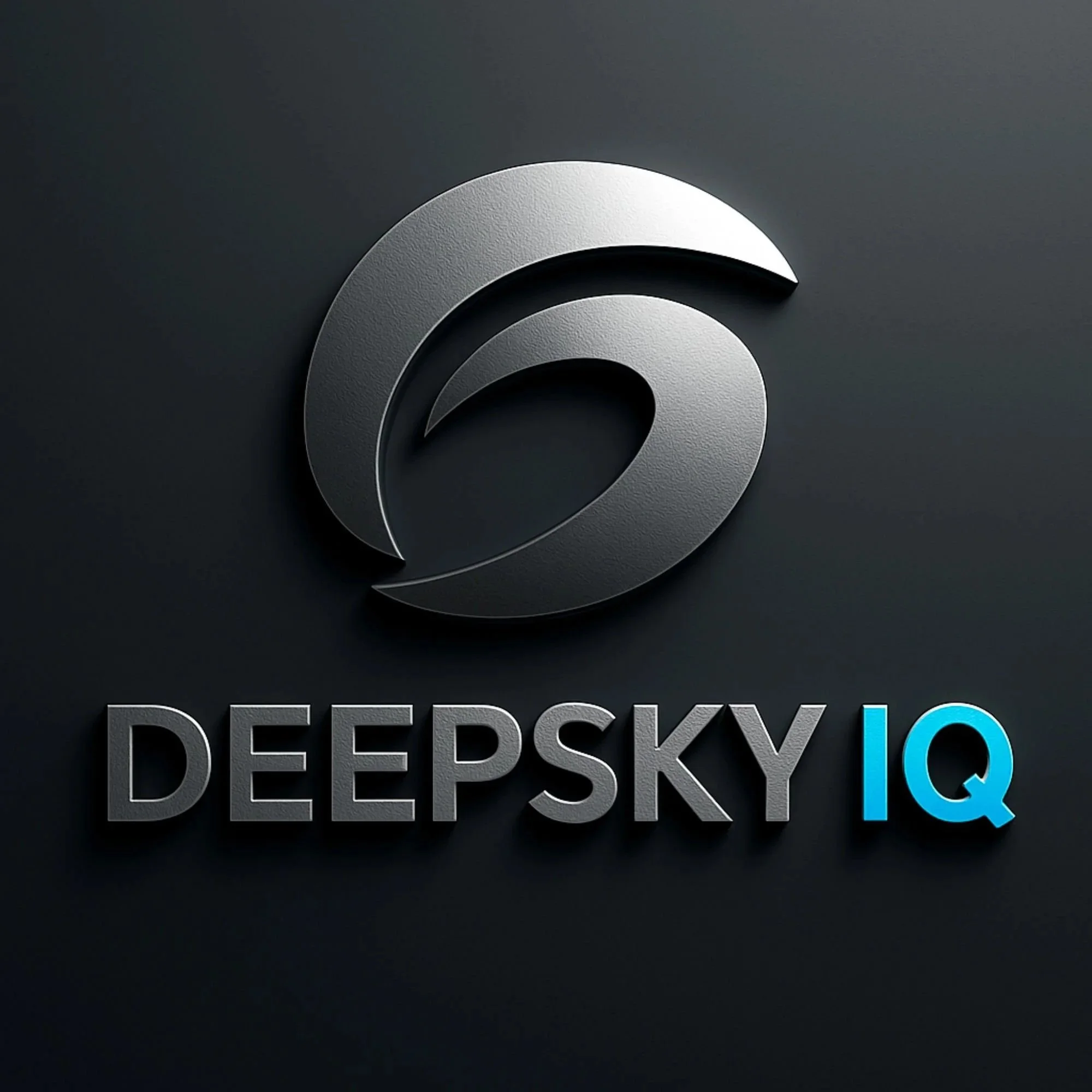 DeepSky IQ division logo - Asset intelligence, drone inspection, digital twins, spatial data and condition reporting services