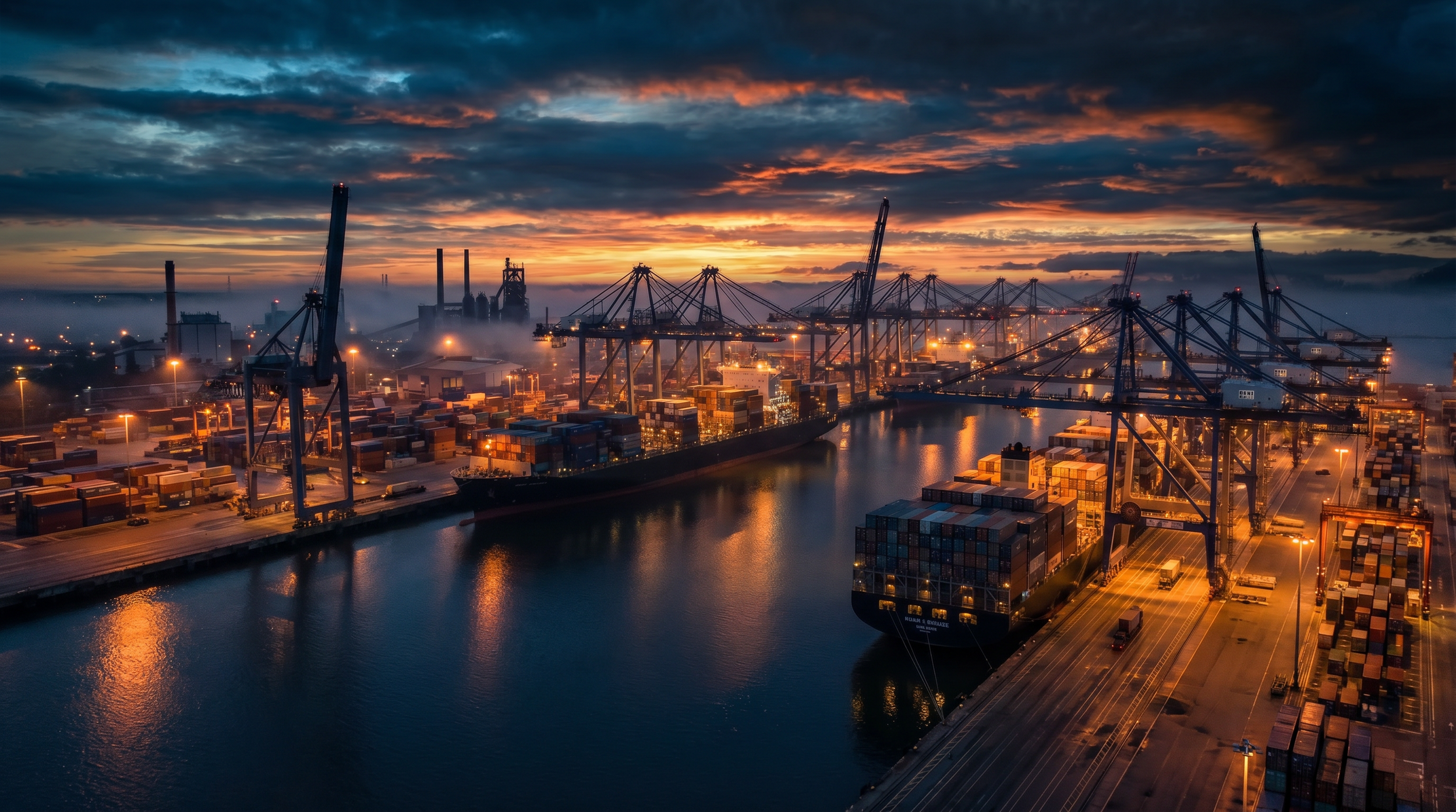 Port inspection aerial images by Deepsky IQ