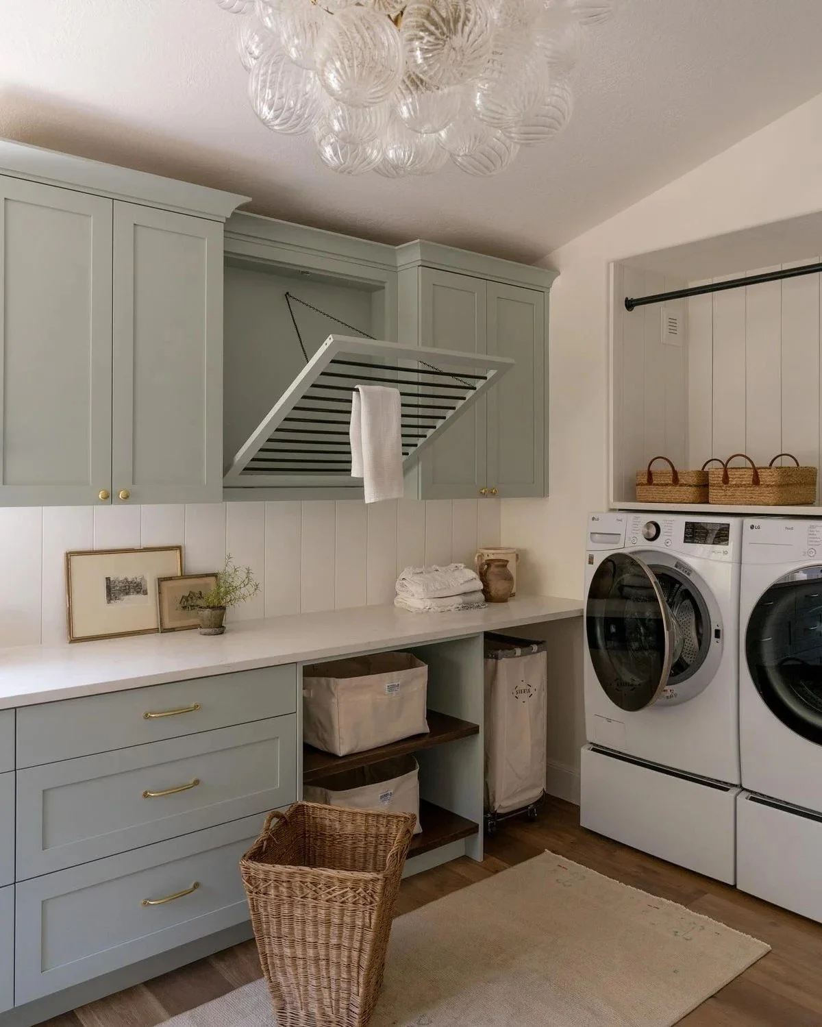 how to design a functional and stylish laundry room