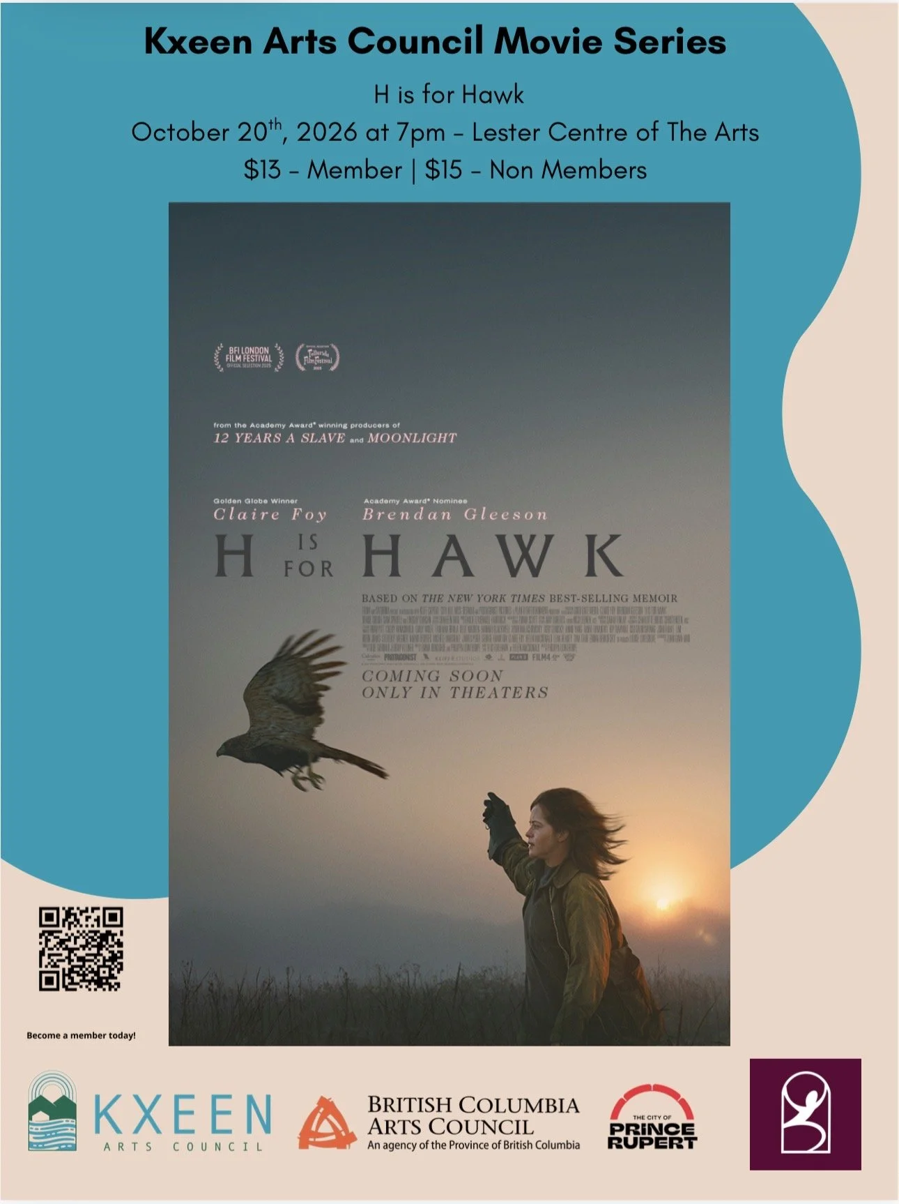 Fall Movie Series - H is for Hawk