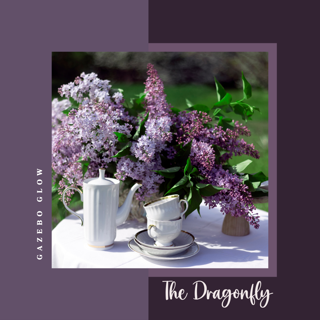 The Dragonfly 6oz Candle (Lilac and Tea)