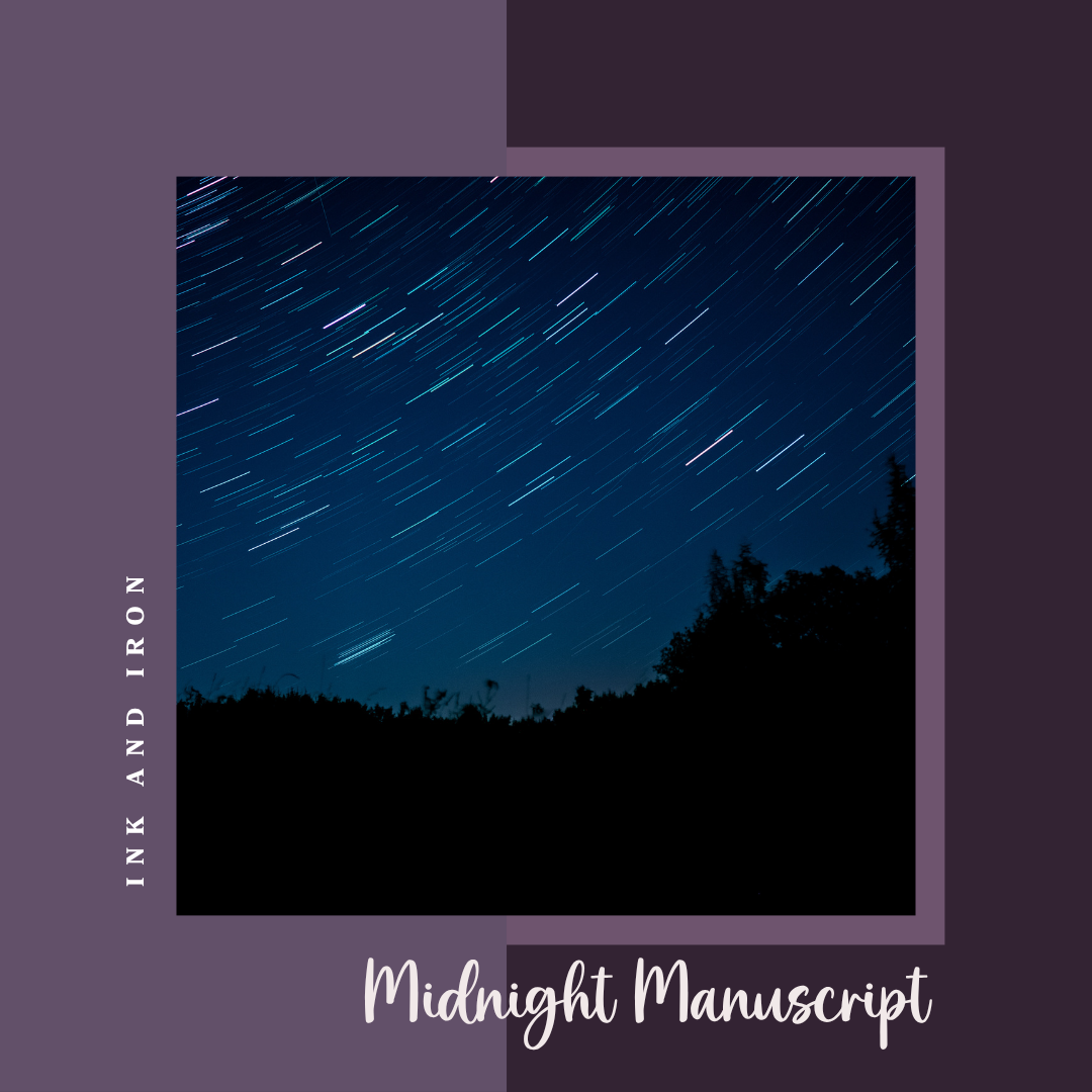 Midnight Manuscript 8oz Candle (Fresh Mint and Blue Spruce)