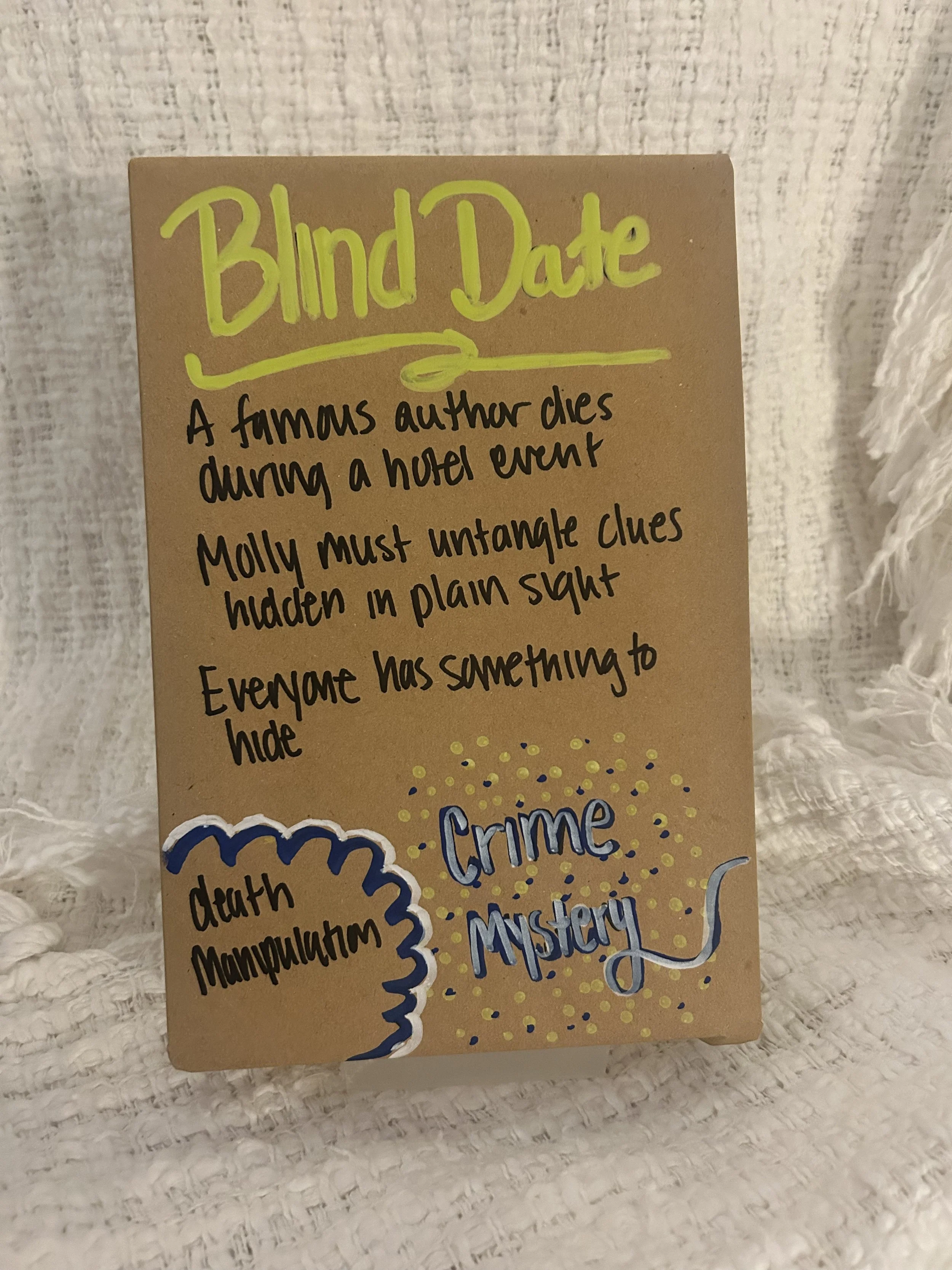 NEW: Mystery Hardback Blind Date with a BOOK (HBMYS116)