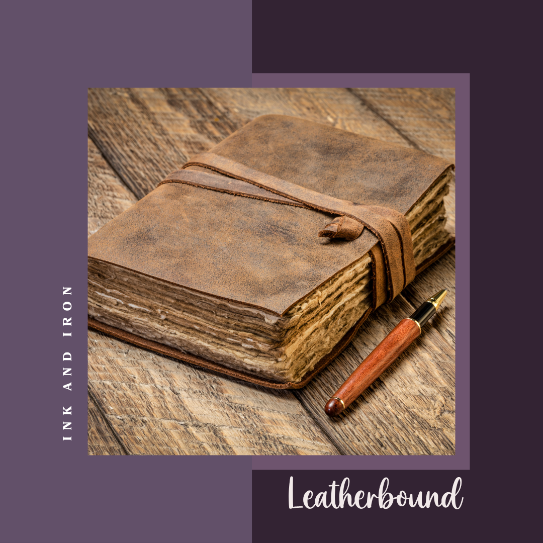 Leatherbound 3oz Candle (Mahogany and Teakwood)