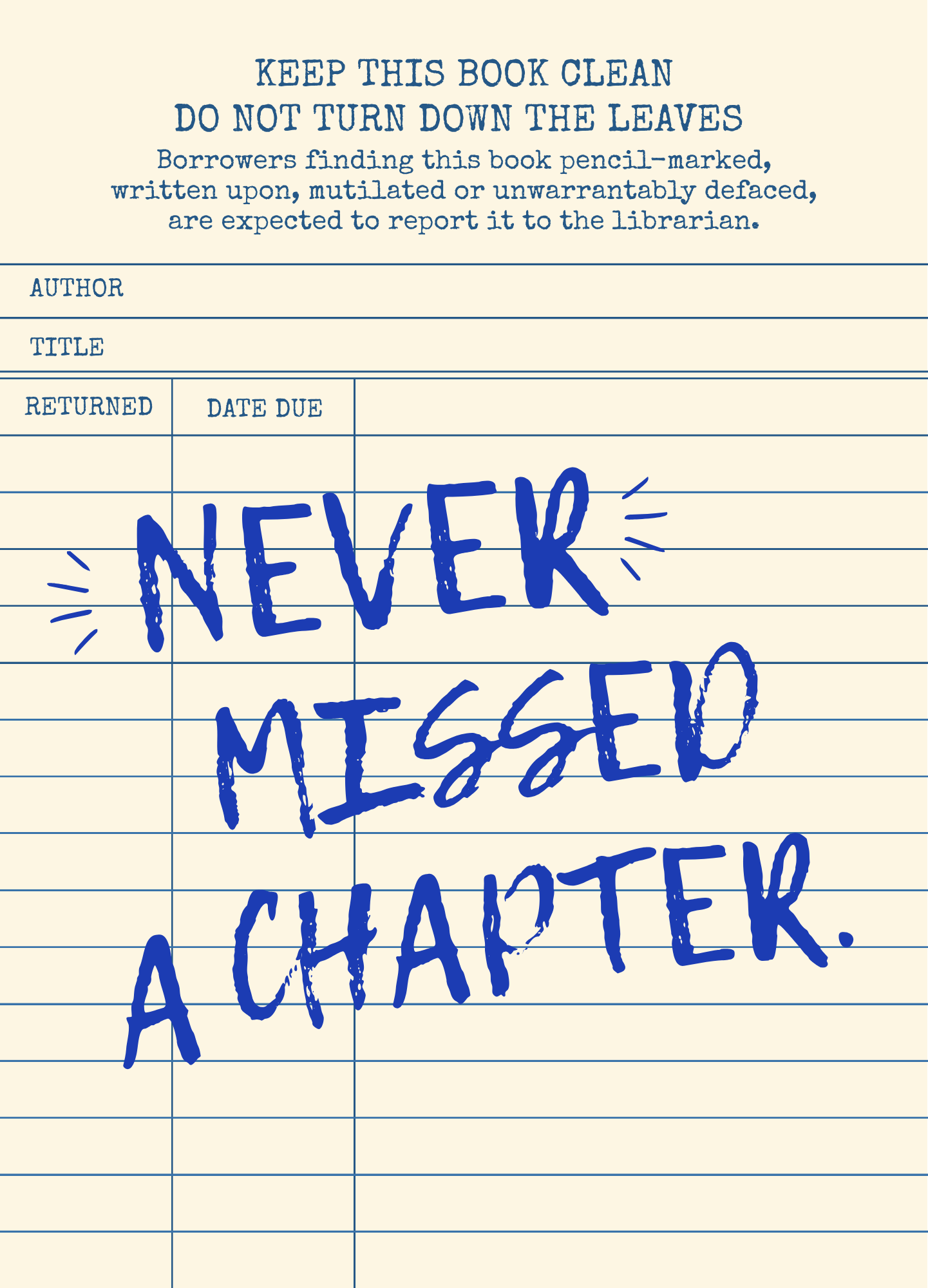 Never Missed a Chapter.png