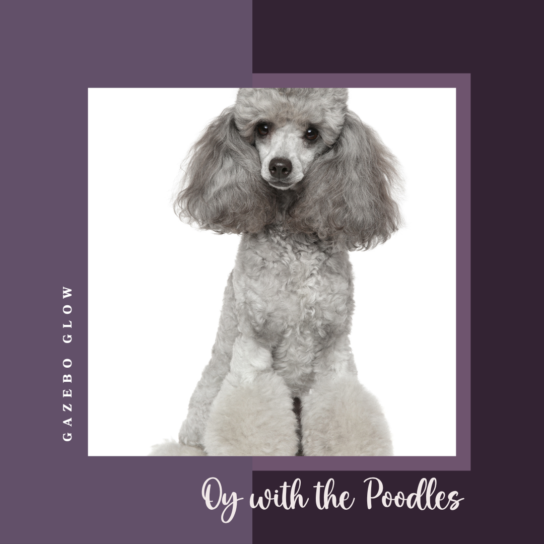 Oy with the Poodles 6oz Candle (Peony and Peach)