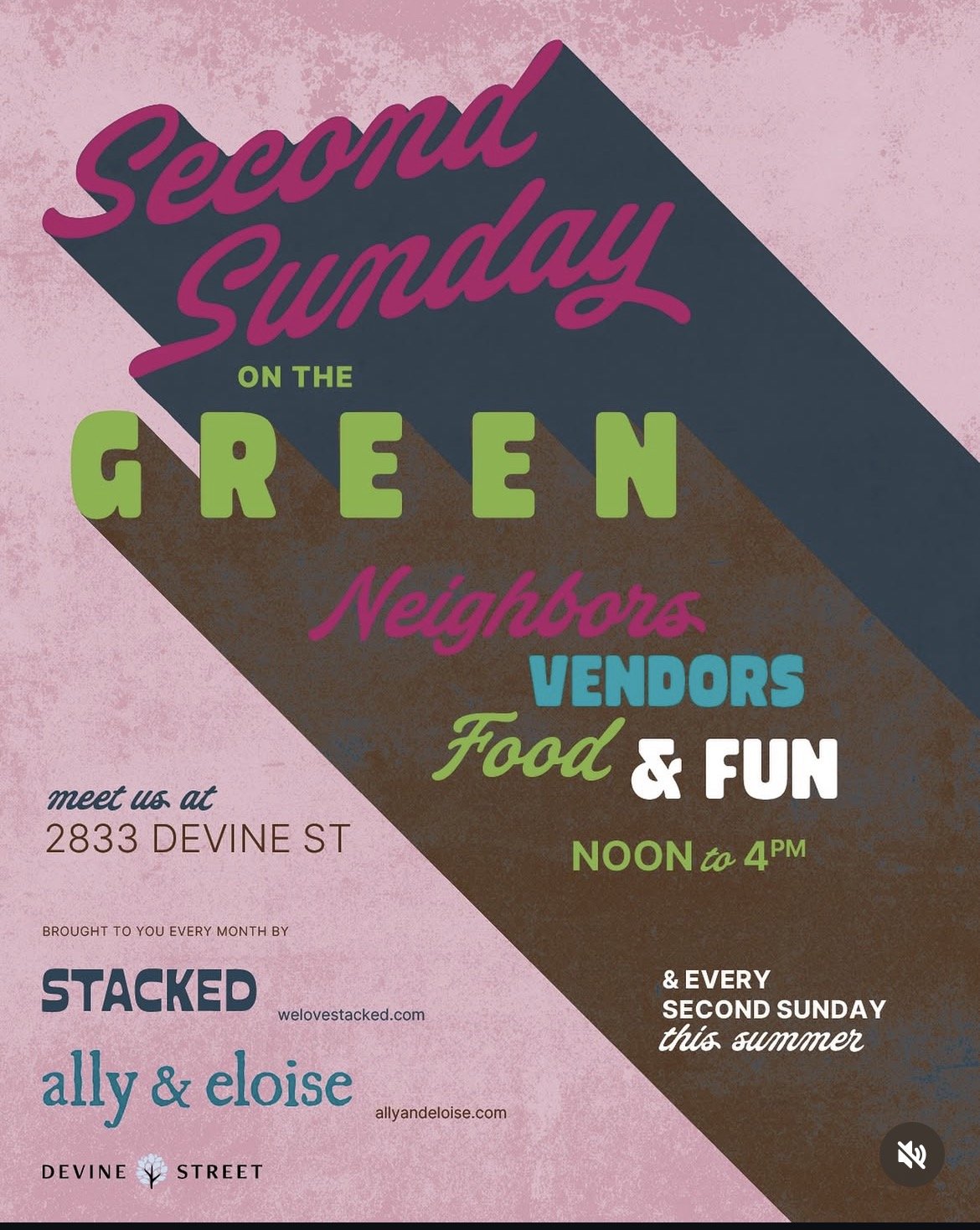 Second Sunday at the Green at Ally and Eloise