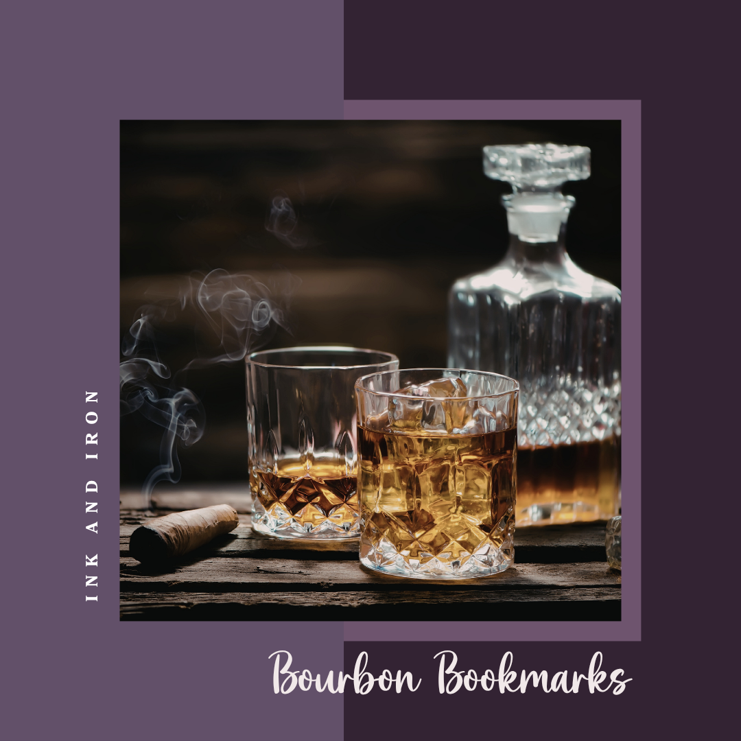 Bourbon Bookmarks 3oz Candle (Bourbon and Smoke)