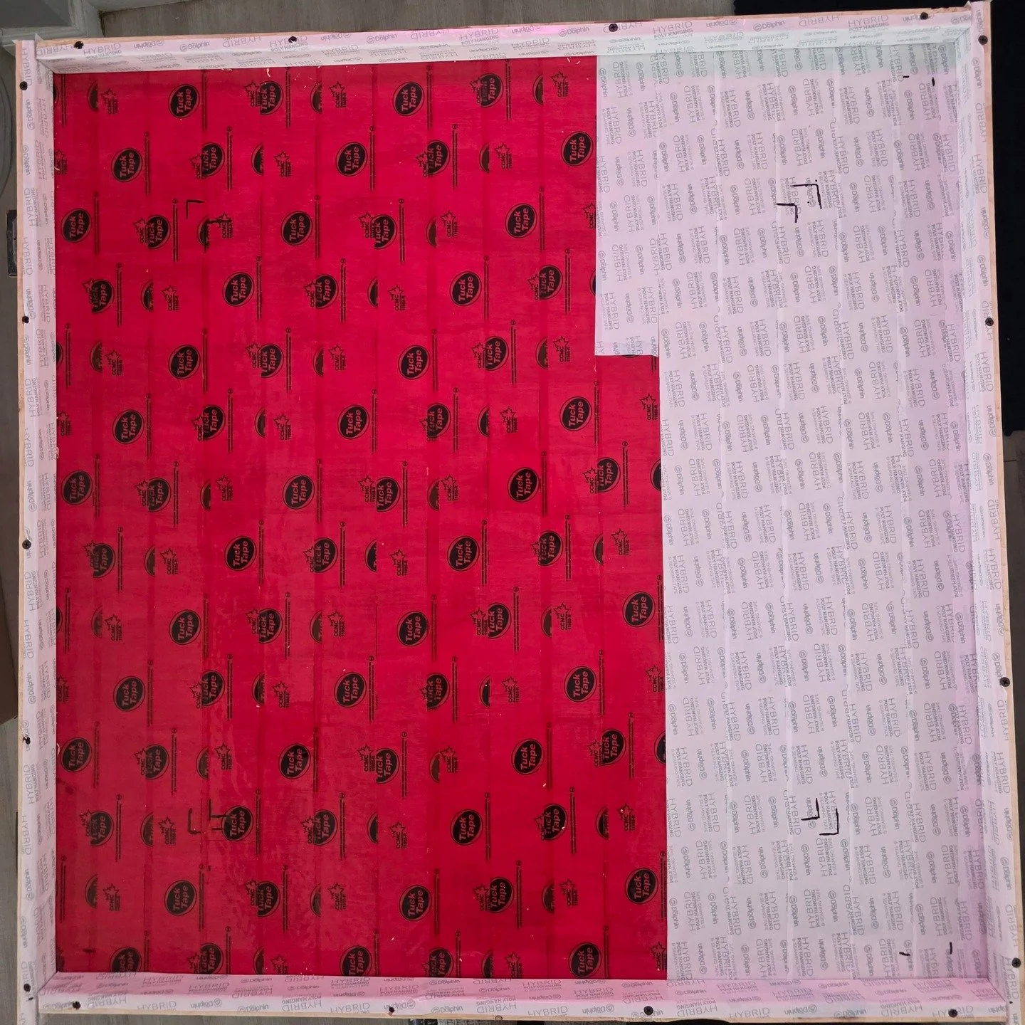 Here&rsquo;s the mold for the Domino table, all prepped and ready.
Next step is pulling the live edge wood from the garage and getting this project underway.
This table will be Puerto Rico&ndash;themed with a personal family touch using photos from P