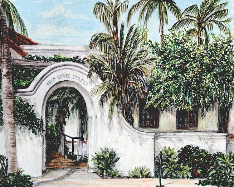 D-23-2013 Santa Barbara Streets_8x10 CMYK Danuta Bennett.jpg