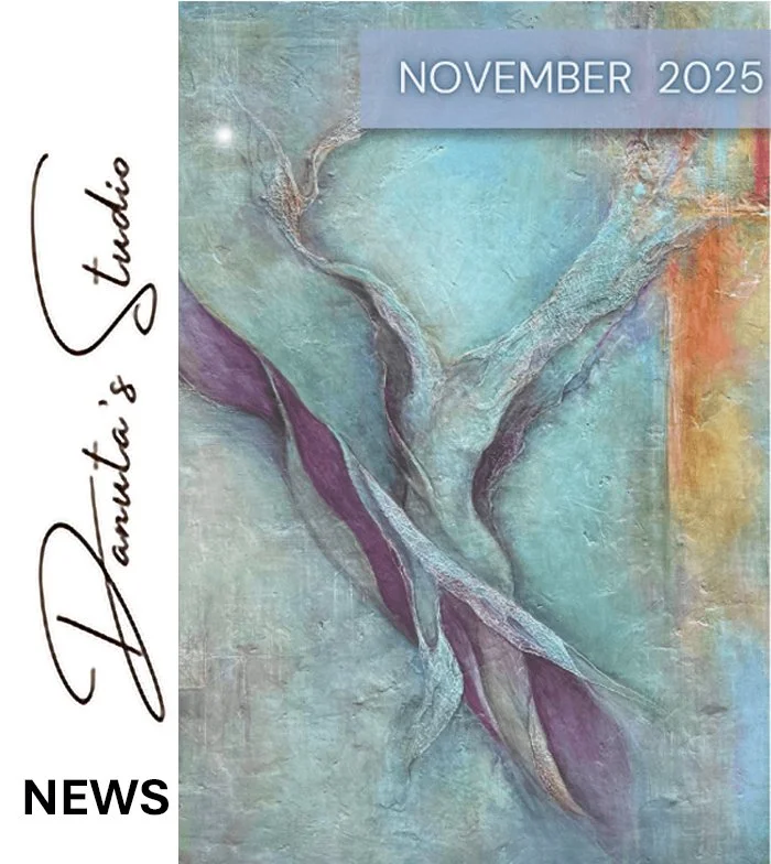 abstract figure in green