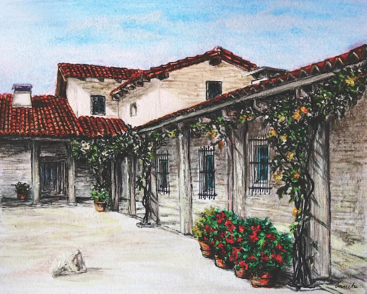 D-23-2013 SBHM Courtyard_8x10 Danuta Bennett CMYK.jpg