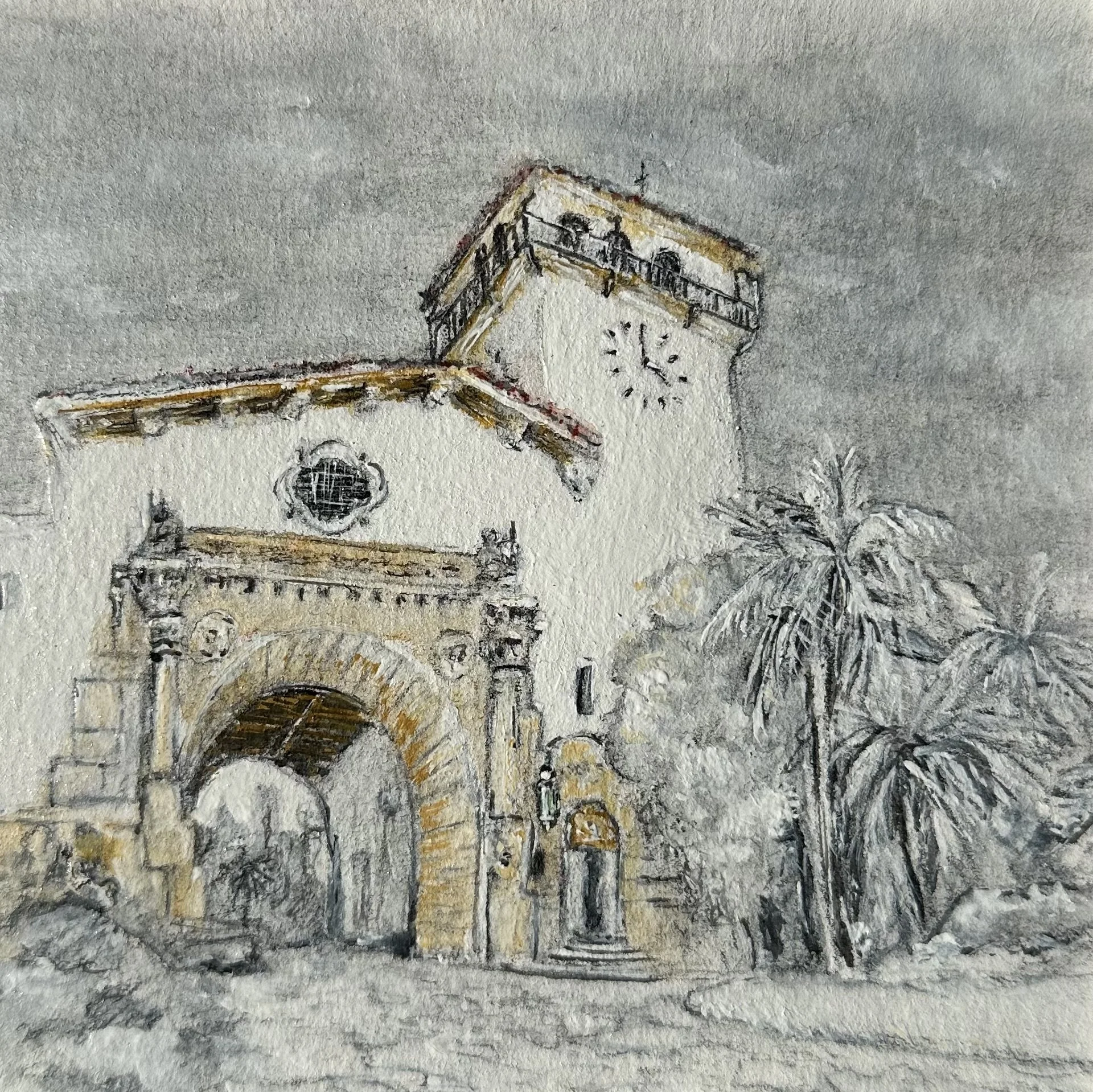 Santa Barbara Courthouse, Spanish Colonial Revival, historic landmark, California architecture, stucco and red tile, hidden views, courthouse backside, Santa Barbara history, iconic architecture, architectural  California h