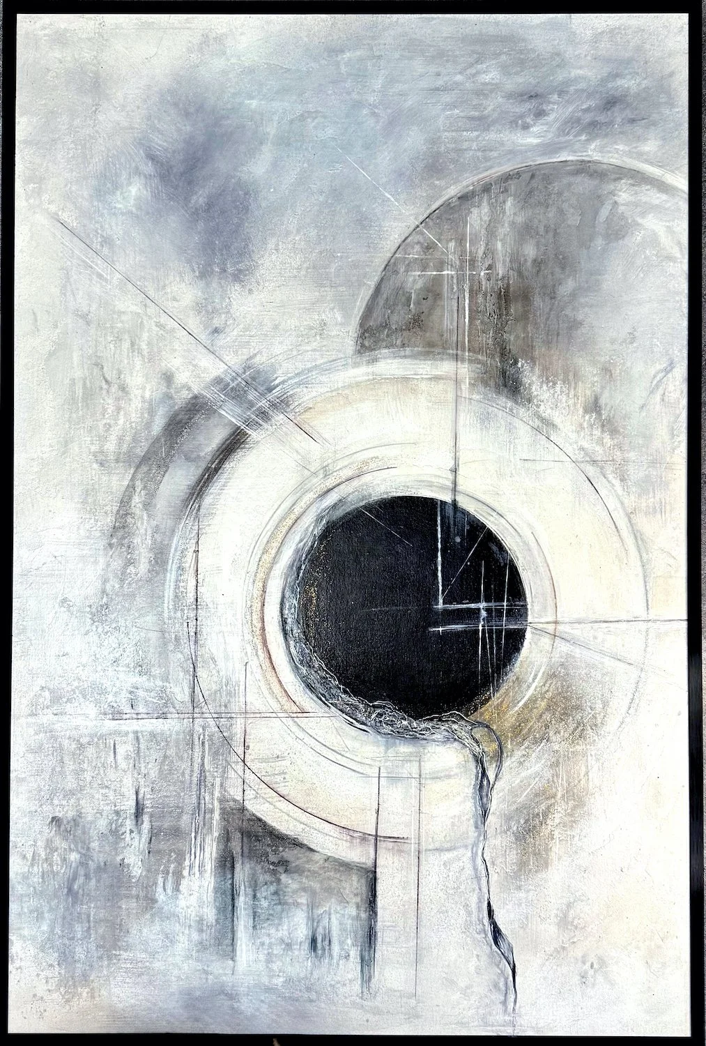 MAGNETIC POLE -Danuta Bennett -Framed.jpg