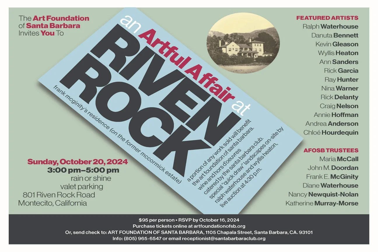 The 3rd  Annual An Artful Affair at Riven Rock