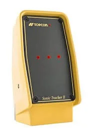 Yellow and black Topcon Sonic Tracker II device