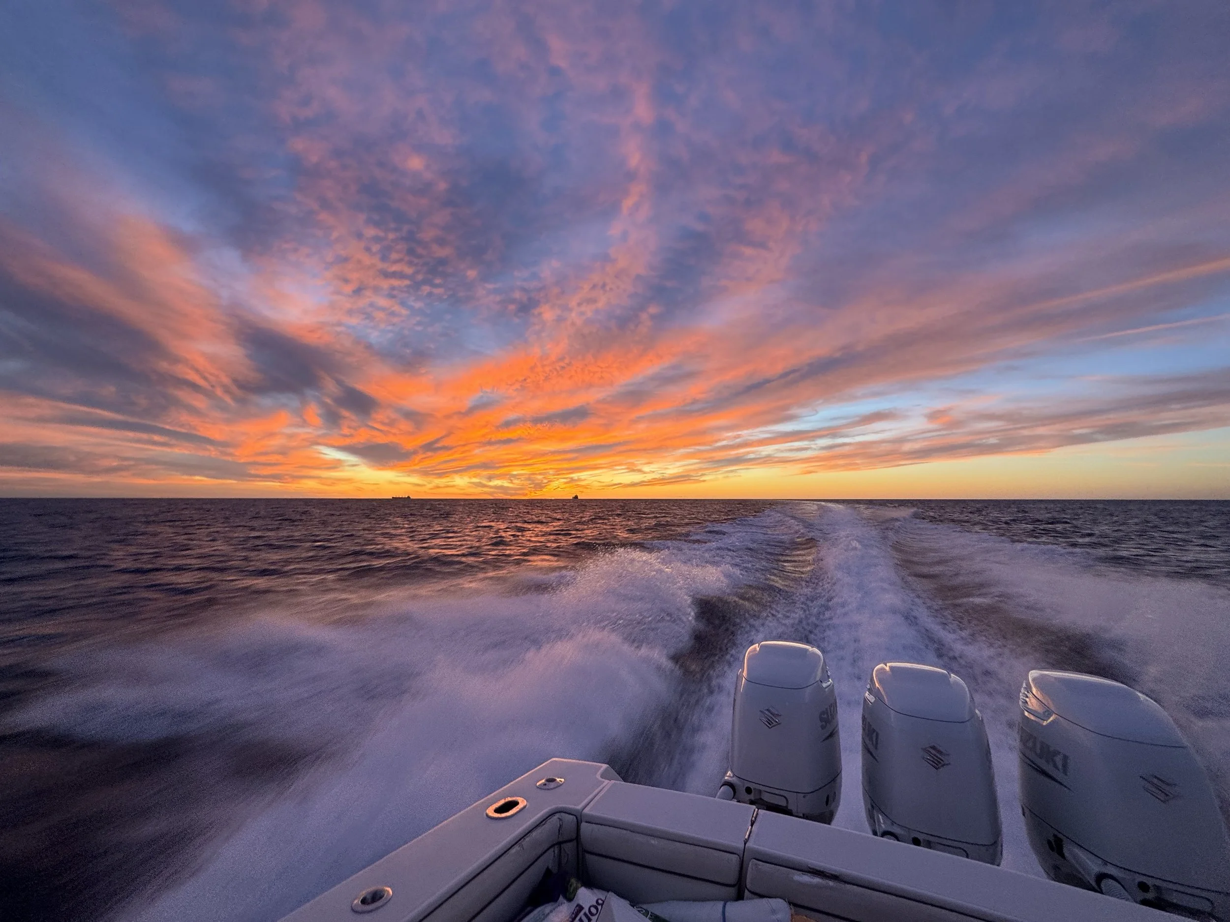 Offshore vessel delivery between Florida and The Bahamas.