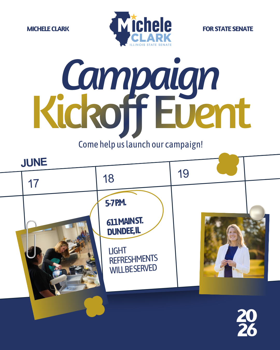 Campaign Office Grand Opening: Countdown to Election Day