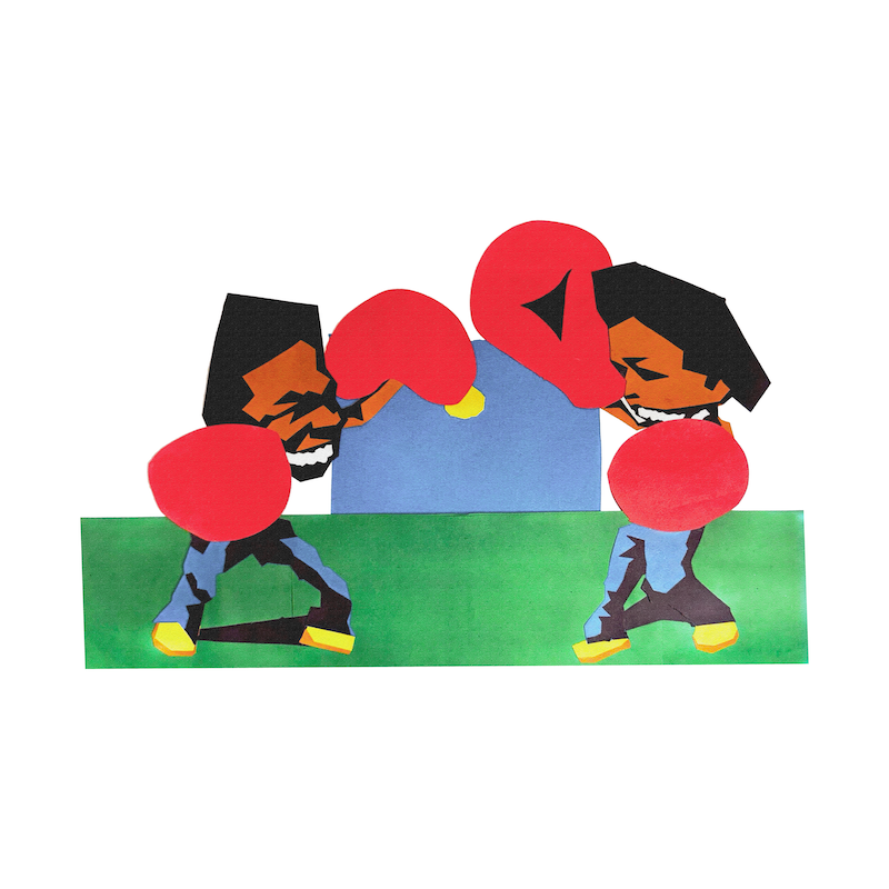 untitled handmade from construction paper 2026