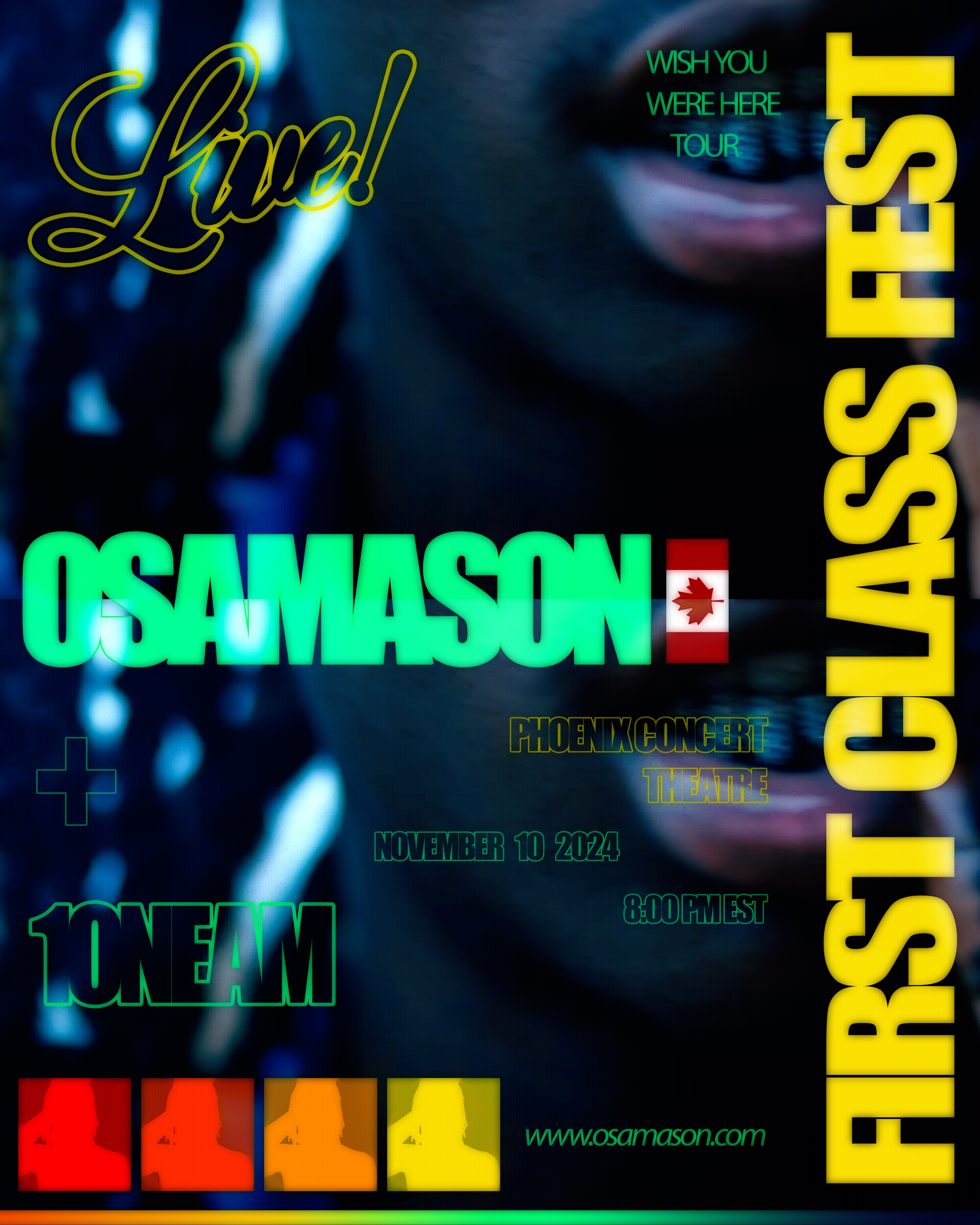 CANADA OSAMASON TOUR FLYER 6
(UNUSED)
PHOTOSHOP
2024