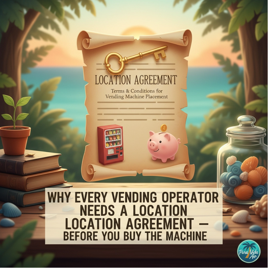Why Every Vending Operator Needs a Location Agreement, Before You Buy the Machine