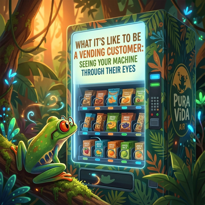 What It's Like to Be a Vending Customer: Seeing Your Machine Through Their Eyes