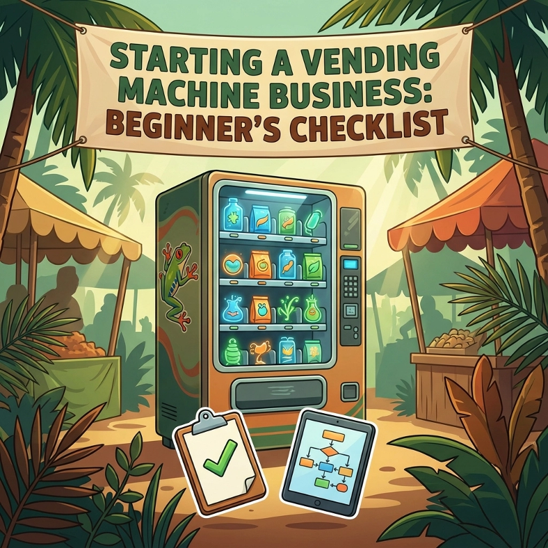 Starting a Vending Machine Business: Beginner's Checklist