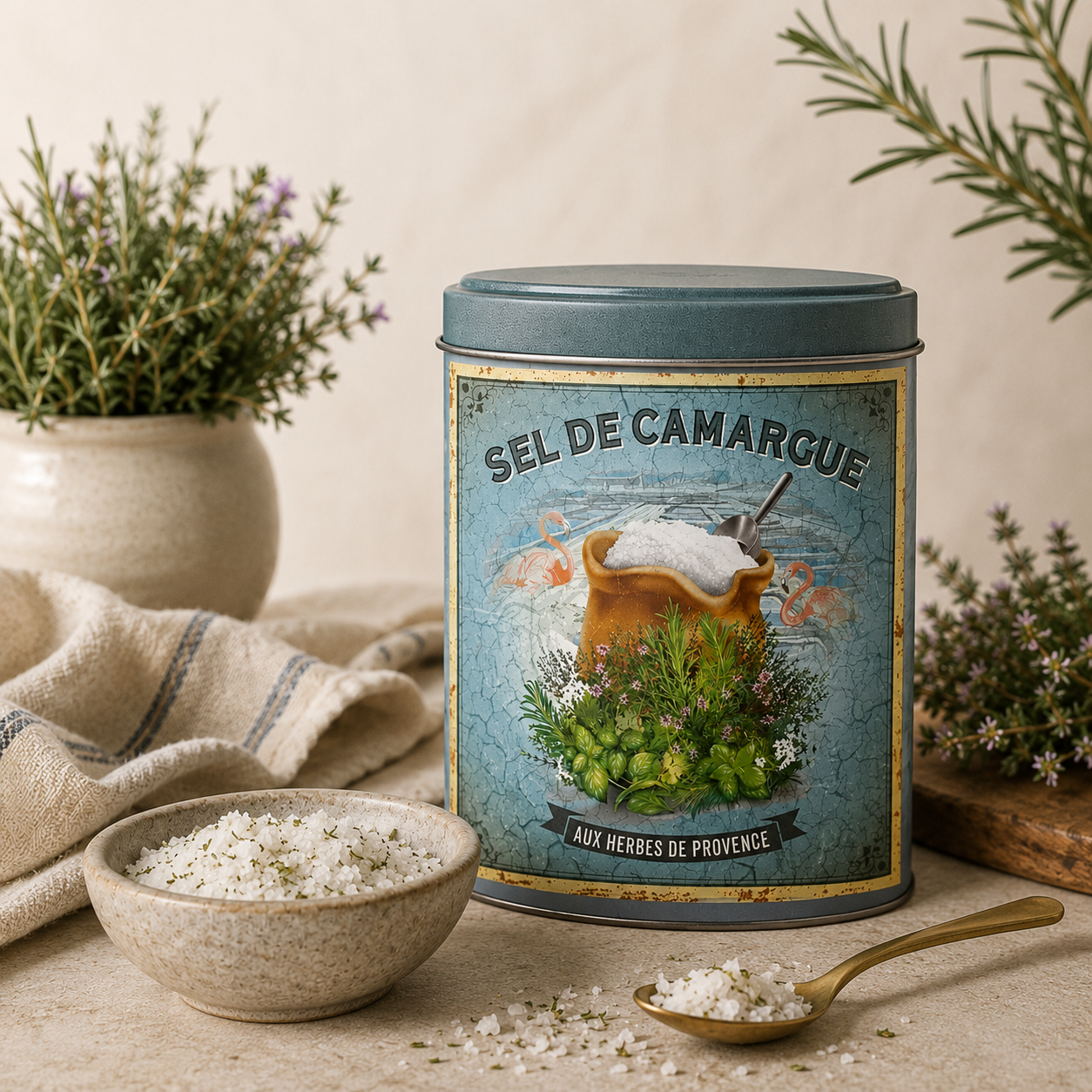 Esprit Provence · Fine Salt from Camargue W/Provence Herbs