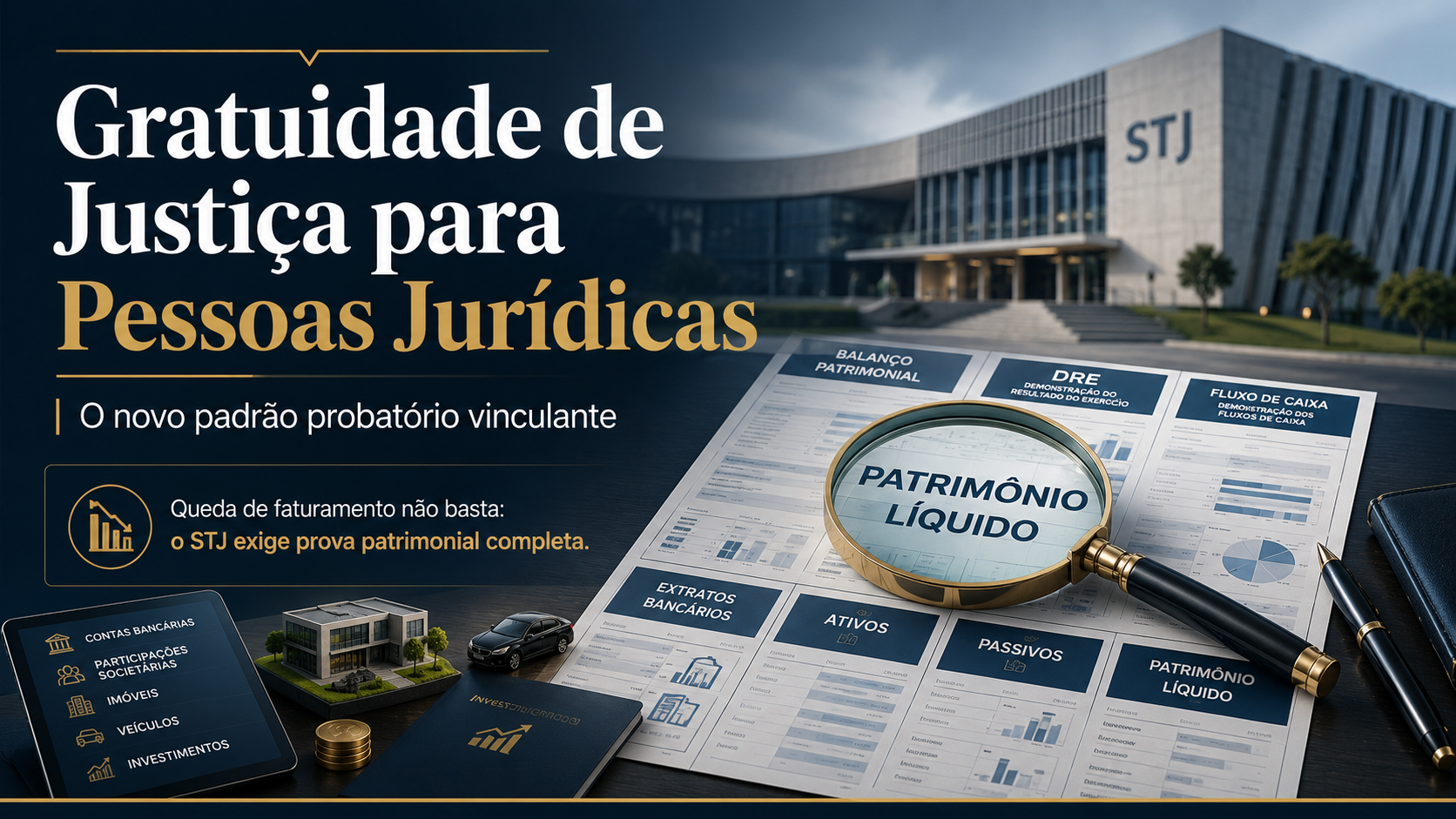 STJ redefine os requisitos para gratuidade de justiça de pessoas jurídicas