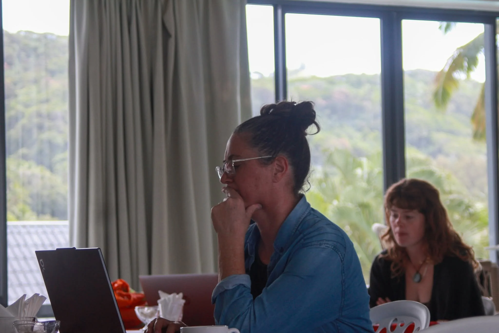 Cook Islands Researchers Put Their Heads Down and Write!