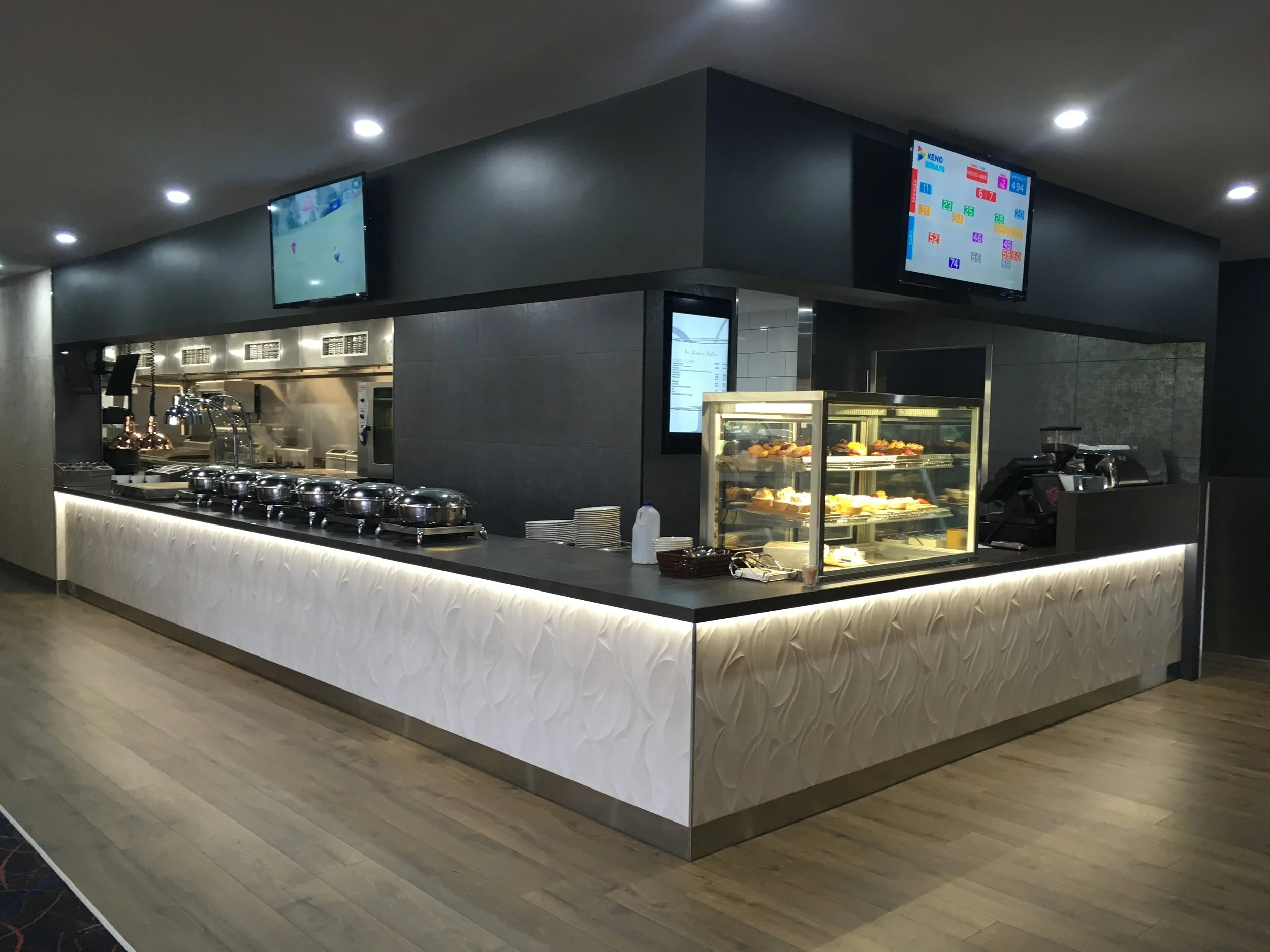 Yarrawonga Mulwala Golf Club Resort Renovation of Kitchen Servery