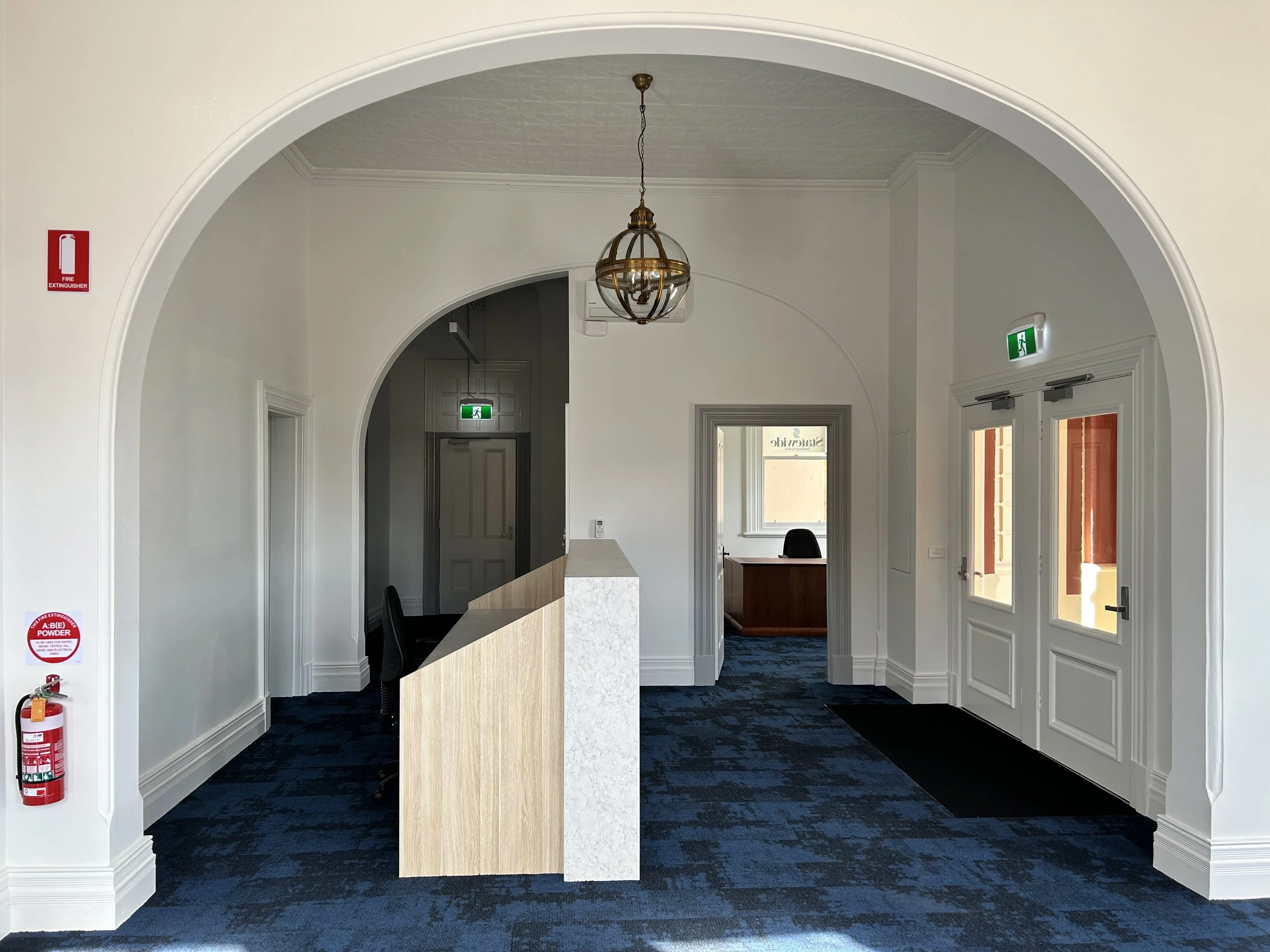 Brooks Lawyers Reception. Renovation of Old Post Office Yarrawonga