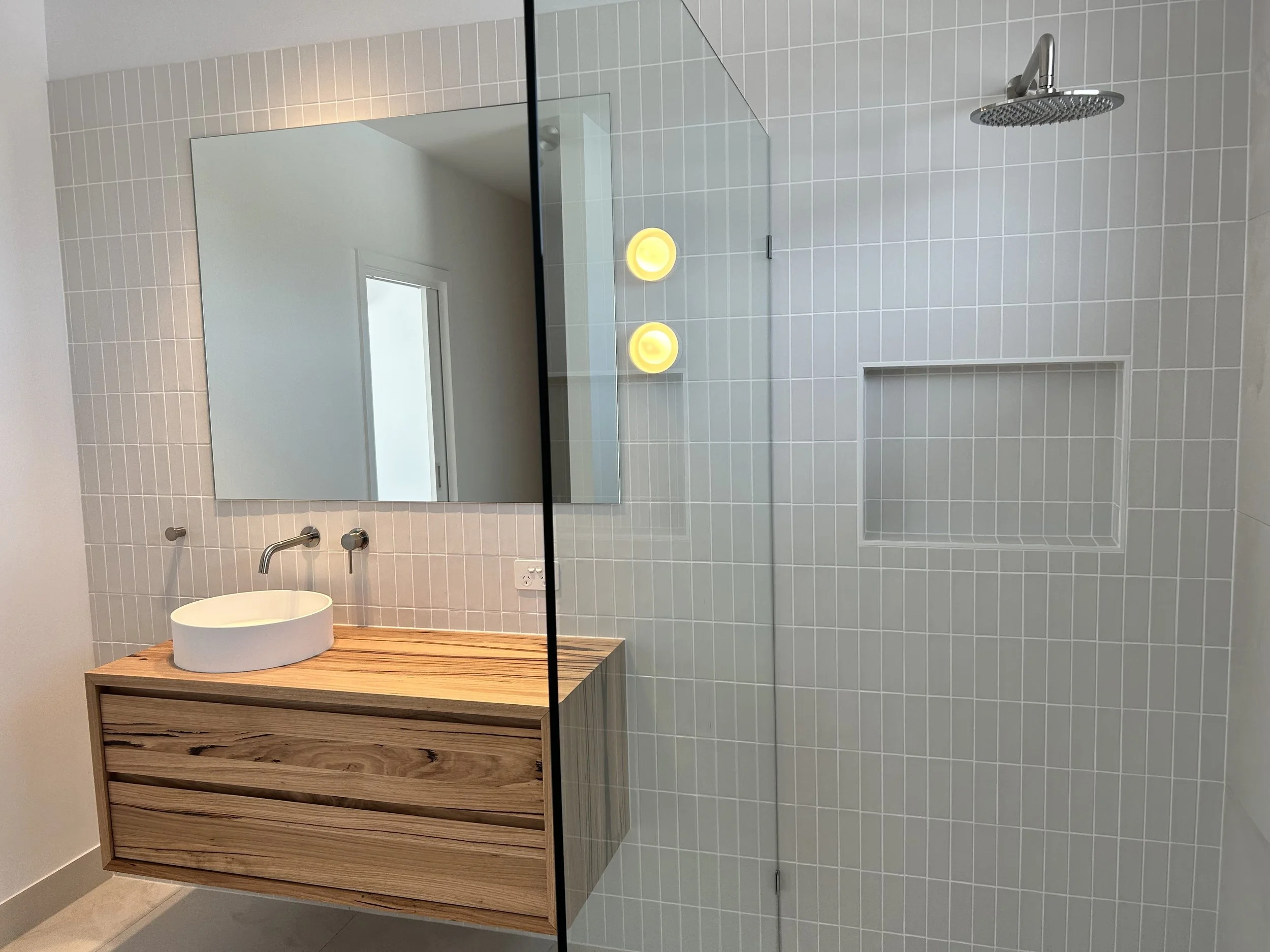 New Home Build Bathroom Yarrawonga