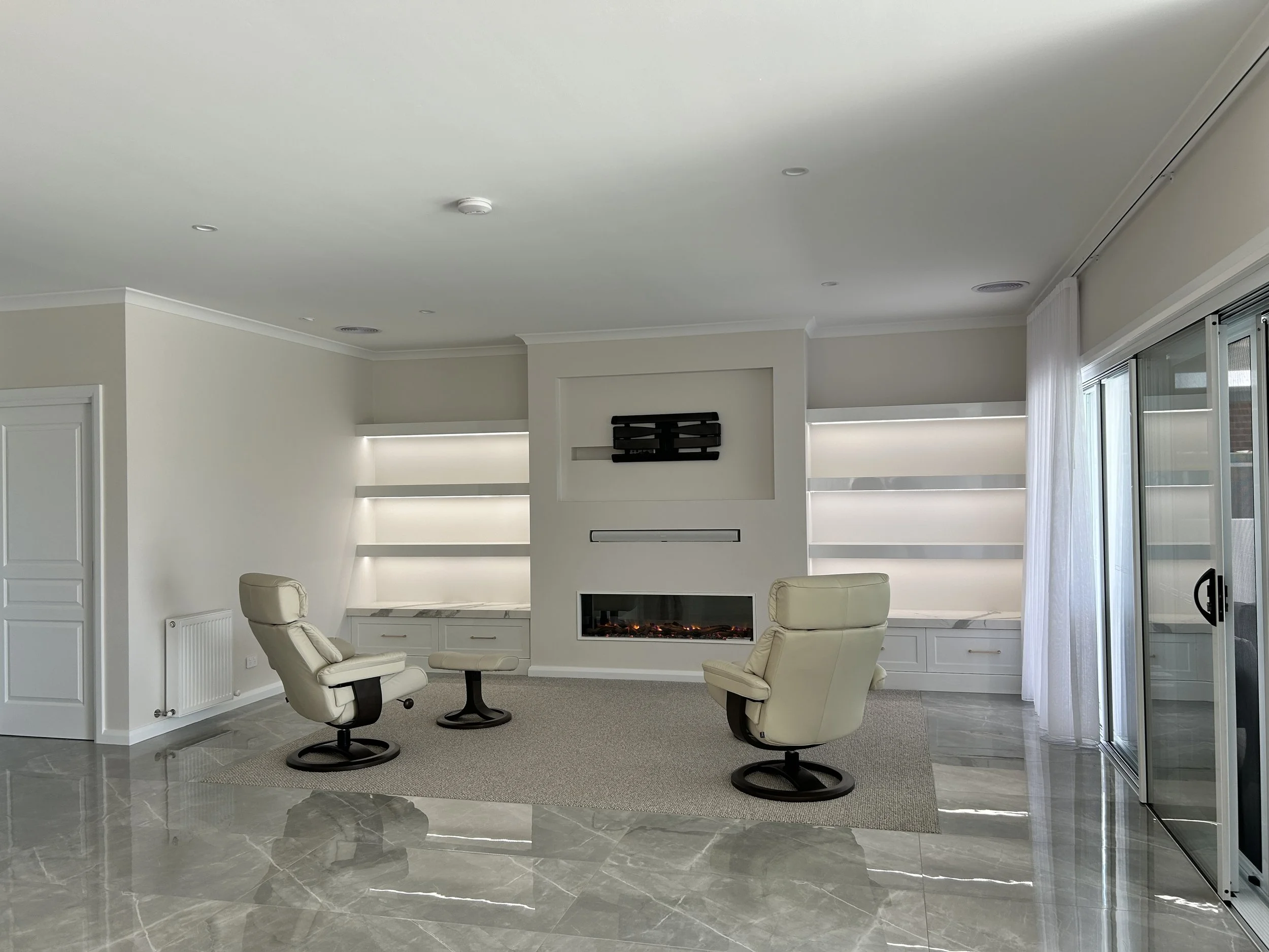 New Home Build Lounge Yarrawonga