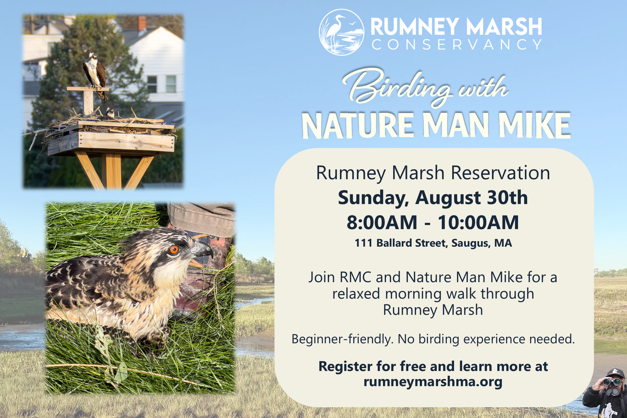 Birding with Nature Man Mike