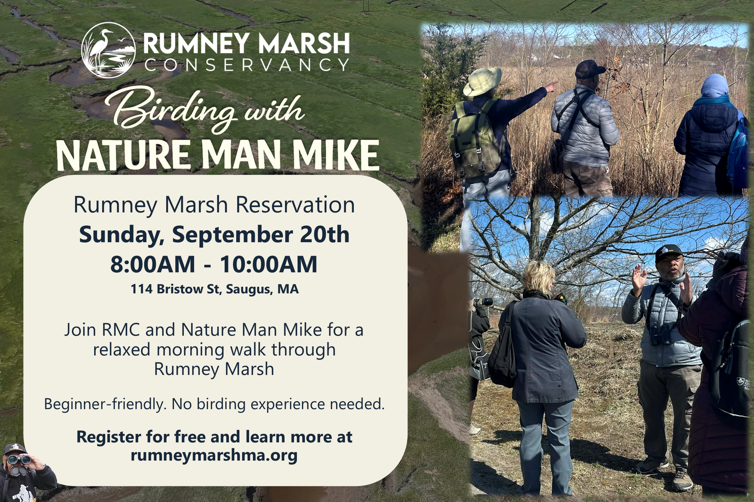Birding with Nature Man Mike