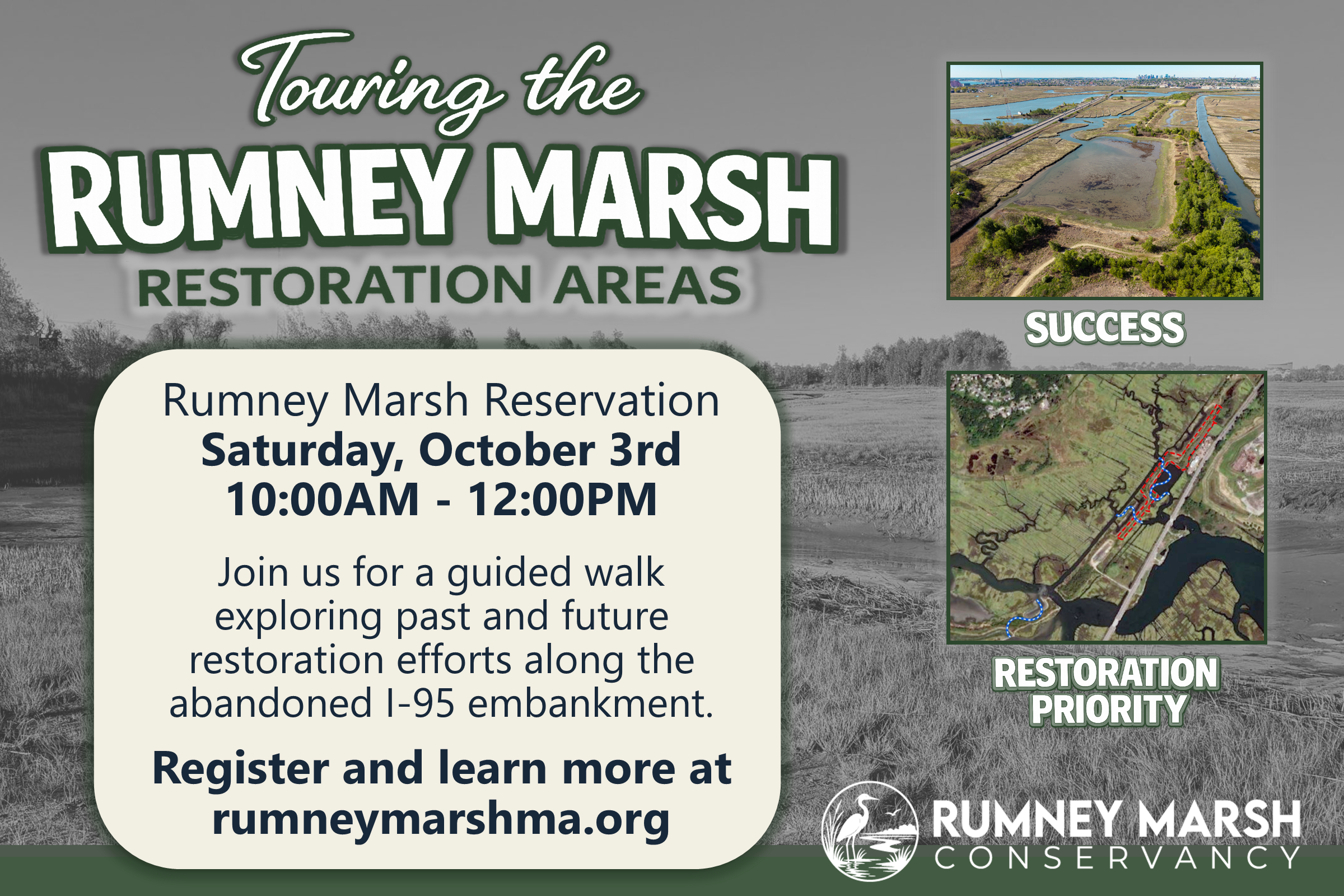 Touring the Rumney Marsh Restoration Areas with Ed Reiner