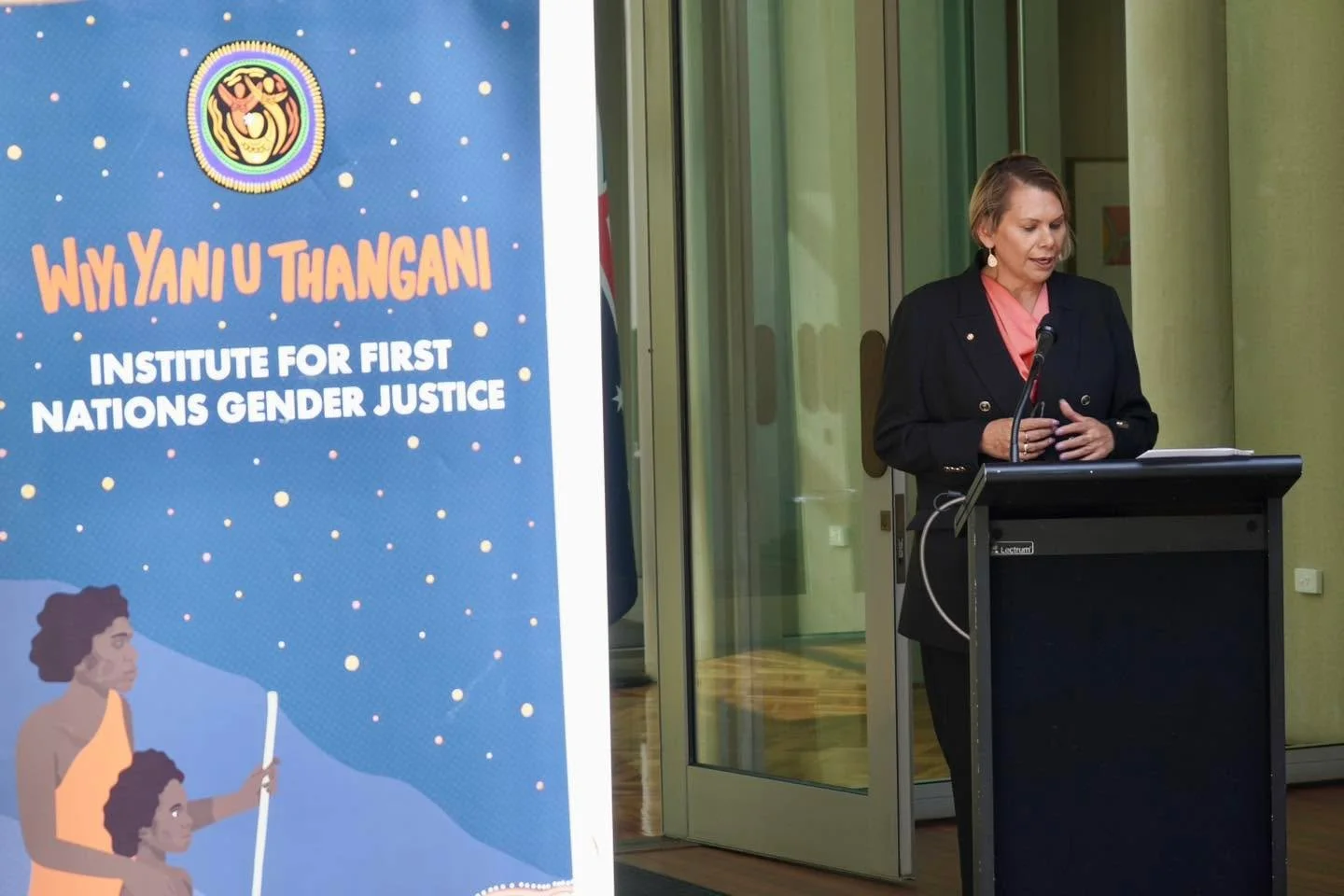 Women's voices matter.

Honoured to join June Oscar OAM and Aunty Matilda at the Launch of Wiyi Yani U Thangani Institute&rsquo;s Strategic Plan. 

This work is about lifting the voices and leadership of First Nations women, girls and gender-diverse 